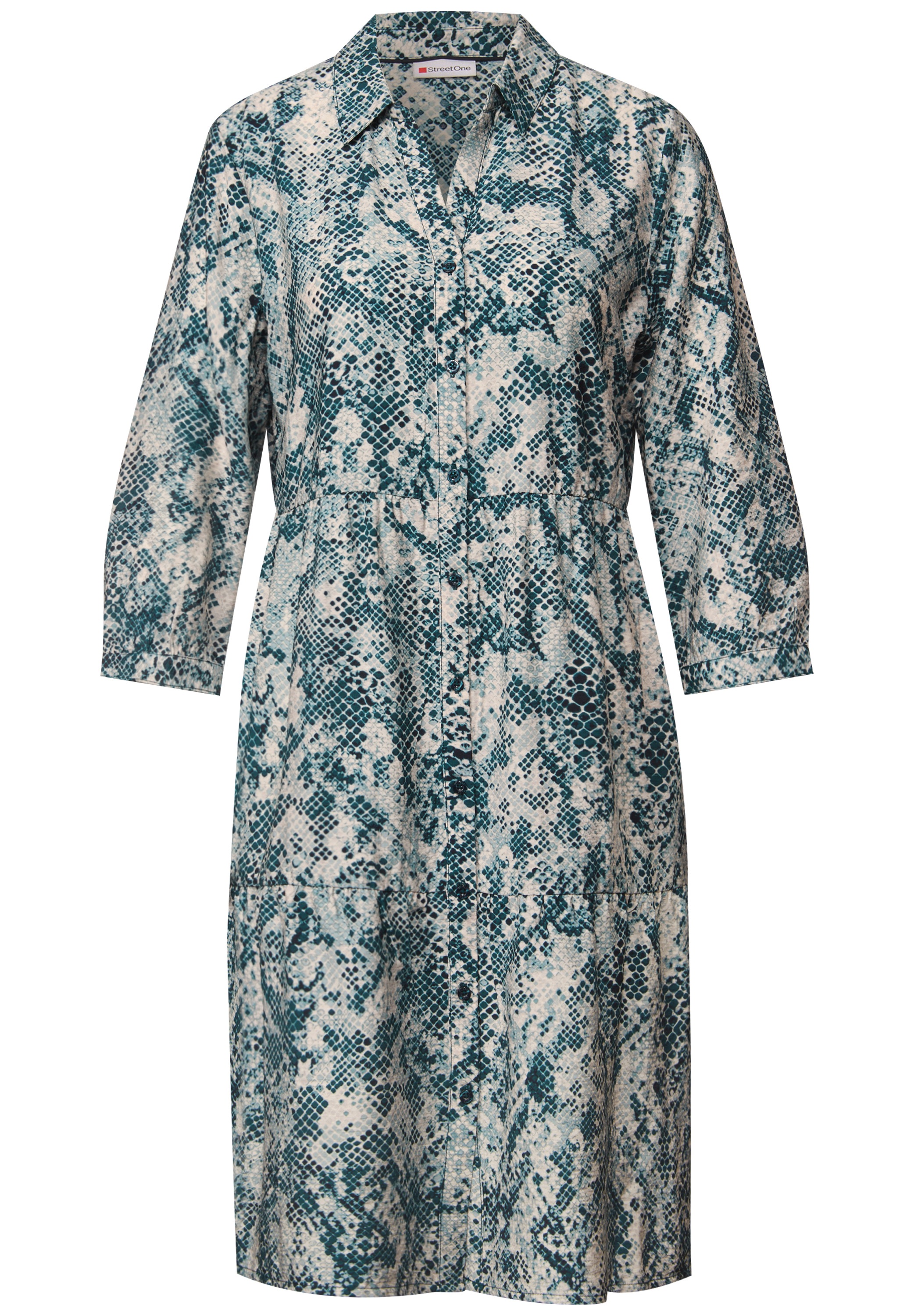 Thumbnail - STREET ONE Sommerkleid Ohne Taschen mit Volant