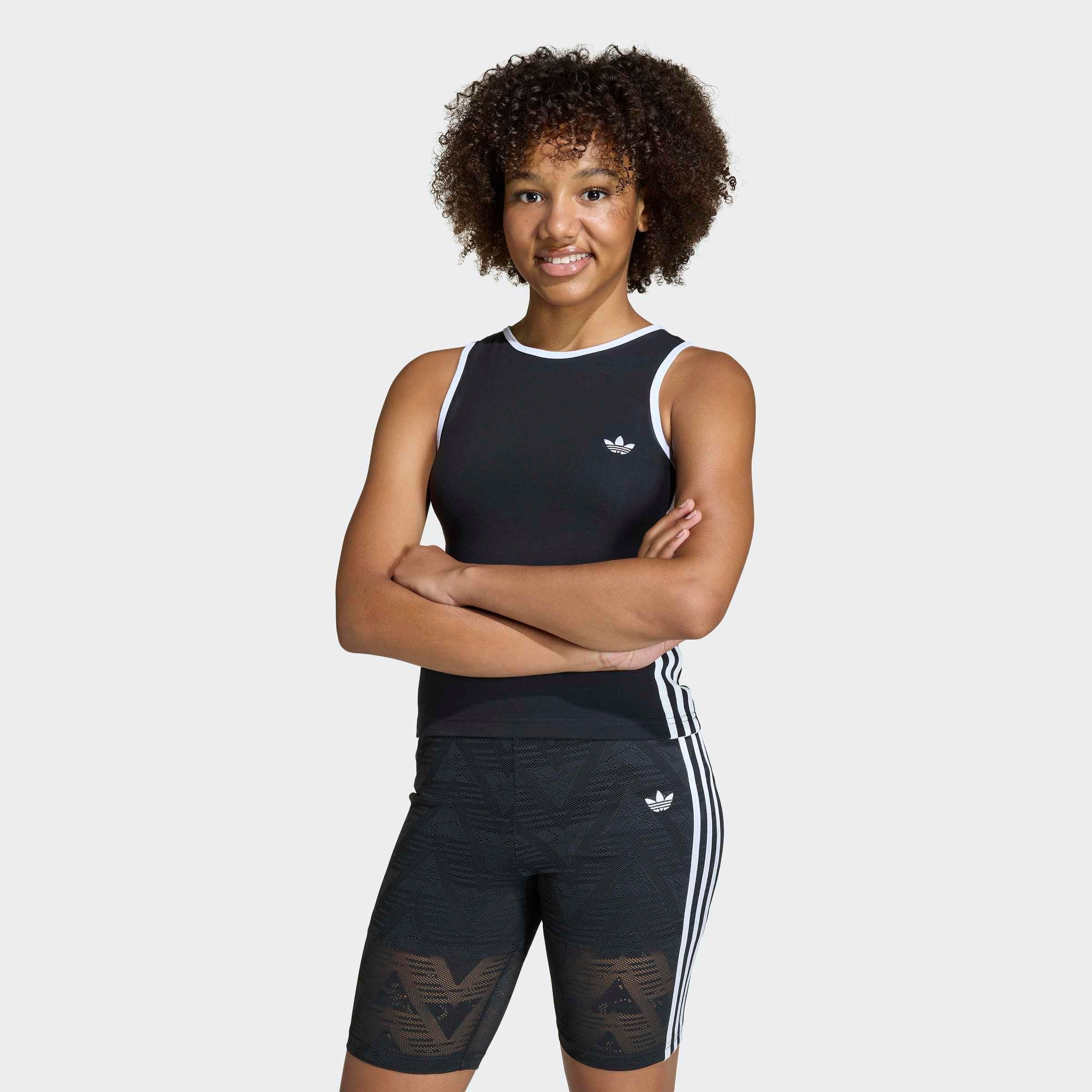 adidas Originals Tanktop "3S SL TANK" für Kinder geeignet, mit Rundhalsausschnitt, ohne Verschluss