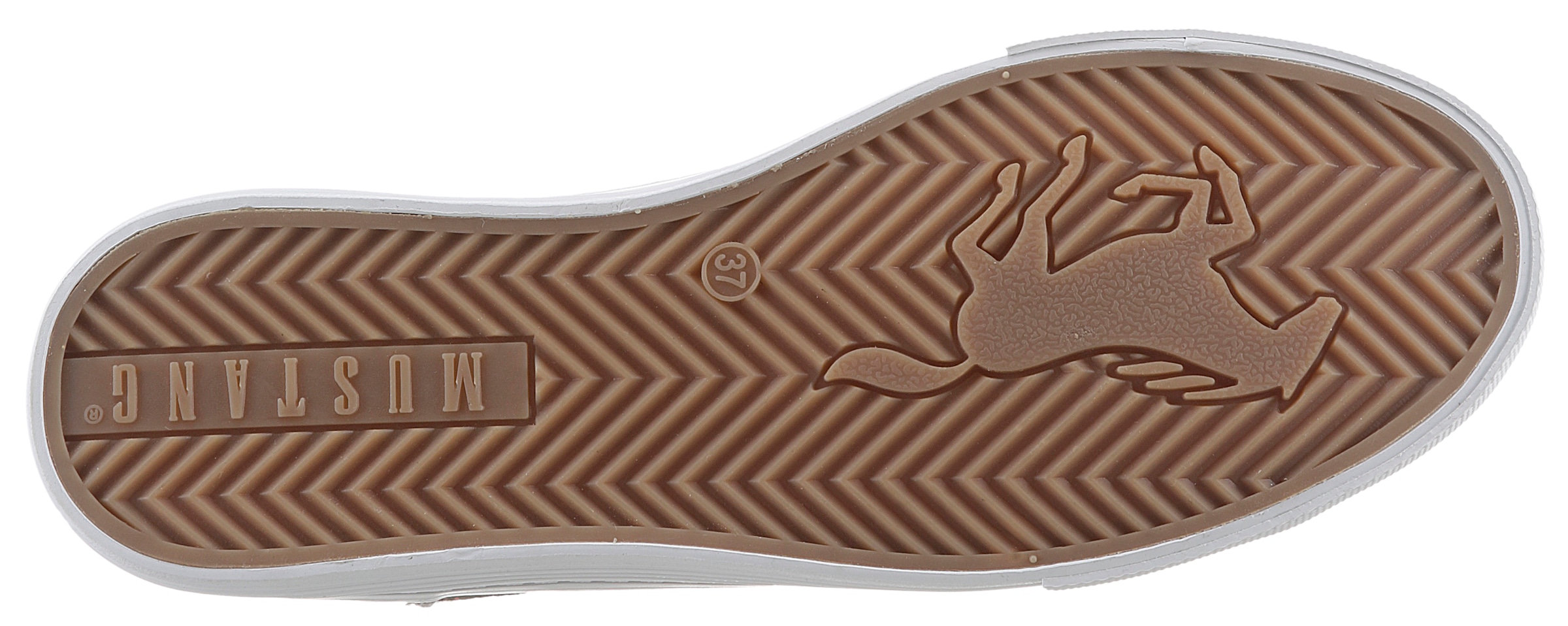 Mustang Shoes Slip-On Sneaker »Schlupfschuh, Freizeitschuh,«, Slipper, Schlupfschuh, Freizeitschuh mit praktischem Gummizug