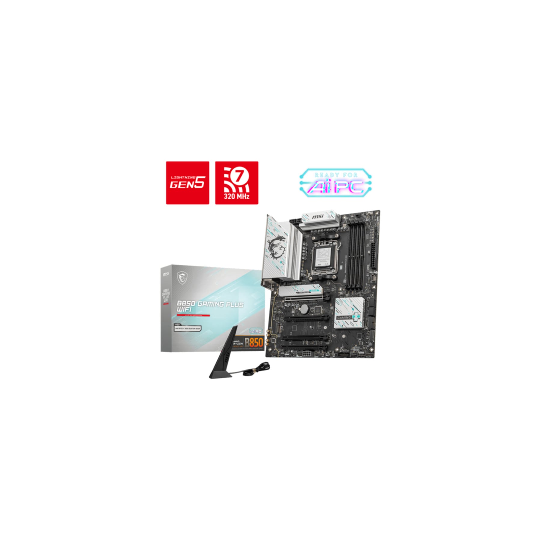 MSI Mainboard »B850 GAMING PLUS WIFI«
