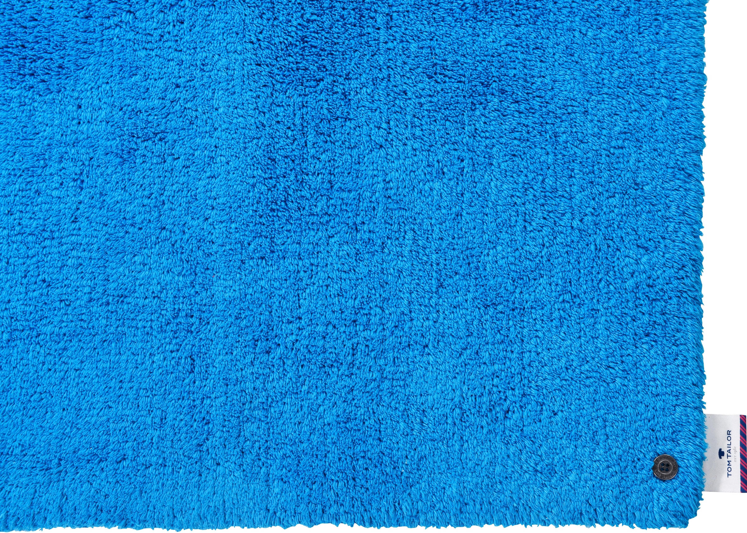 TOM TAILOR HOME Badematte »Cotton Double Uni«, beidseitig nutzbar-fußbodenheizungsgeeignet-strapazierfähig, Badteppich, Uni Farben, rechteckig & quadratisch erhältlich