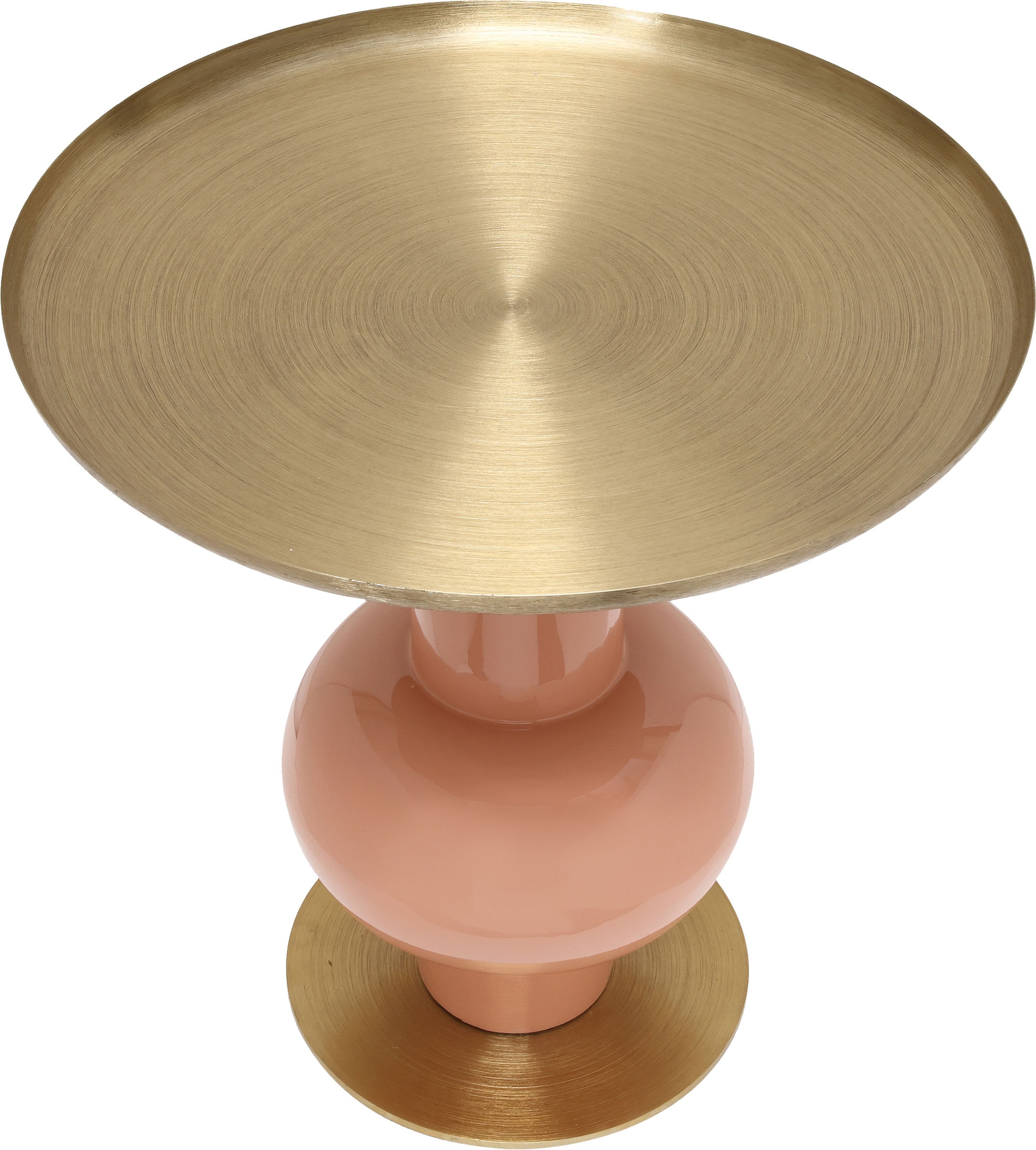Kayoom Beistelltisch »Art Deco 2225, Beistelltisch aus Eisen, dekoratives Design«, (1 St.), Handarbeit, lackierter Tisch mit Metalleffekten, dekorativ