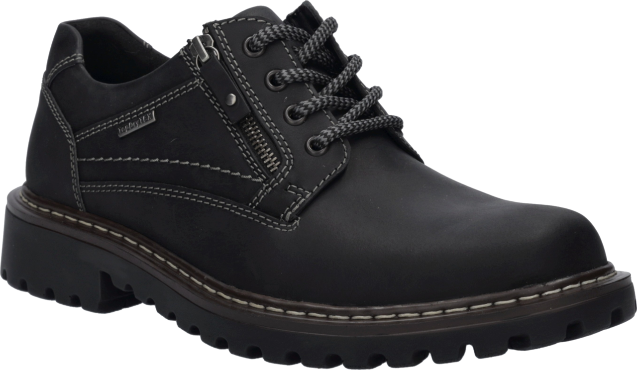 Josef Seibel Schnürschuh "Chance 45" Halbschuh mit wasserabweisender Tex-Ausstattung, G-Weite