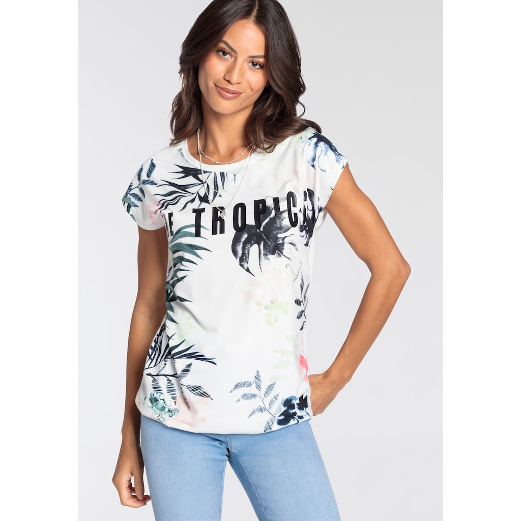 Laura Scott T-Shirt, mit modischem Print - NEUE KOLLEKTION