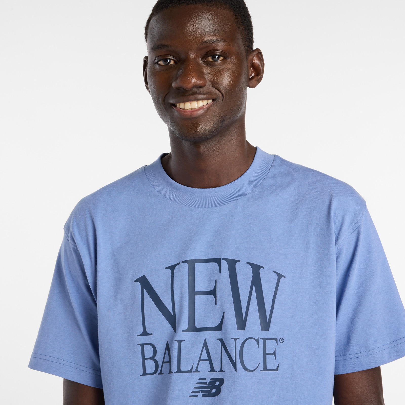 New Balance T-Shirt für Jugendliche, Kurzarm, mit modernem Print