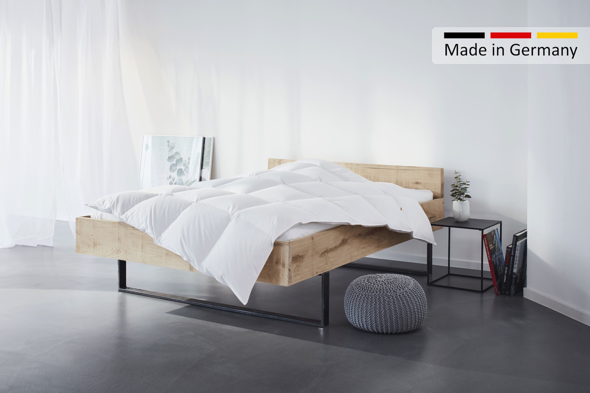 my home Daunenbettdecke "Kyam, NEUHEIT Bettdecke für Sommer oder Winter" ex günstig online kaufen