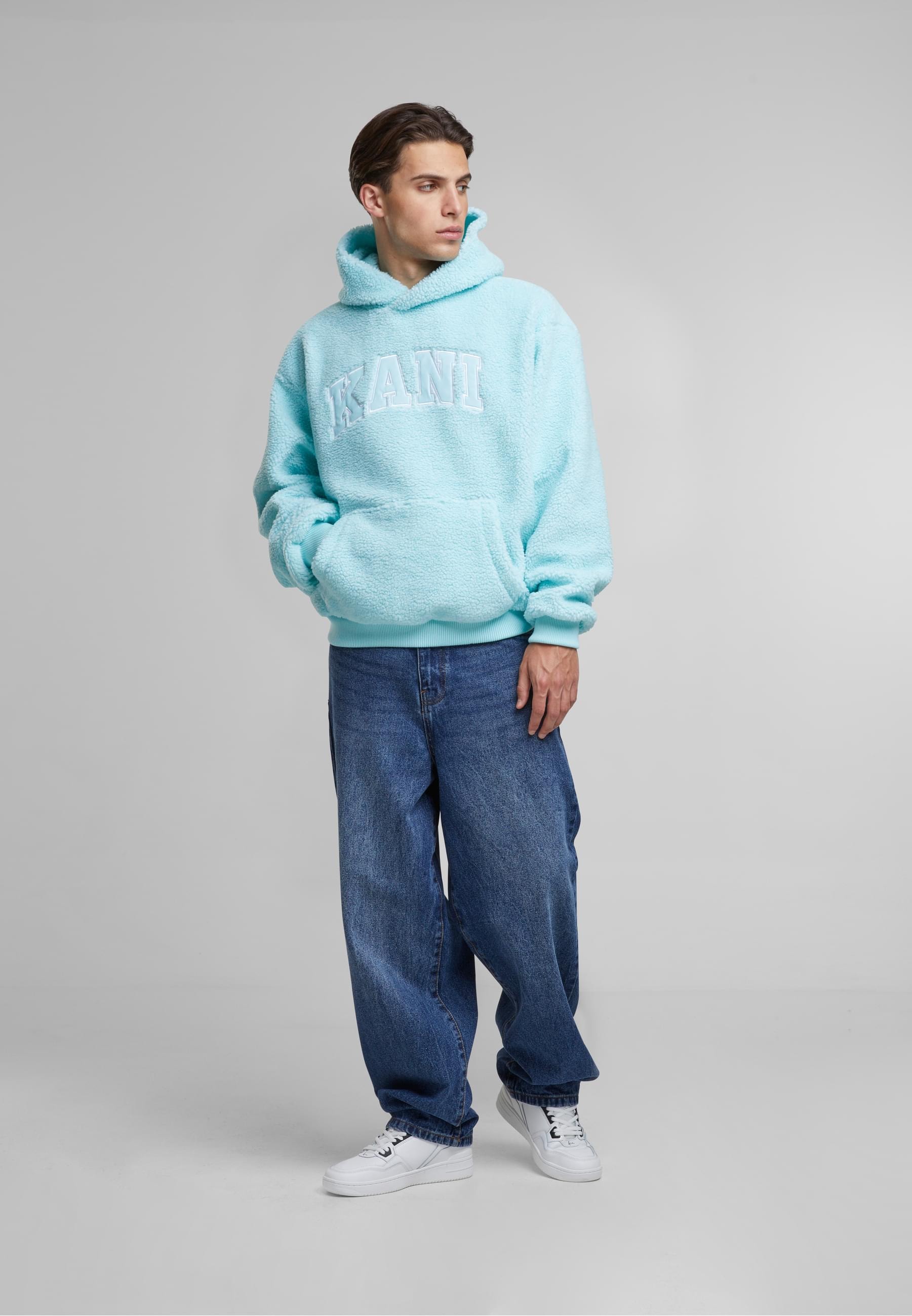 Karl Kani Kapuzensweatshirt »Karl Kani Karl Kani Serif Teddy Hoodie«, (1 tlg.)