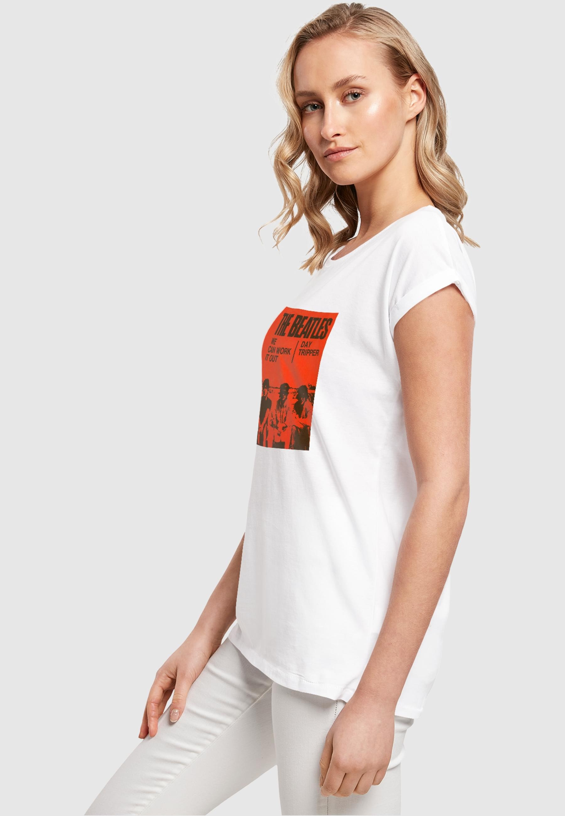 Merchcode T-Shirt »Merchcode Damen Ladies Beatles - Album Day Tripper T-Shirt«, (1 tlg.)