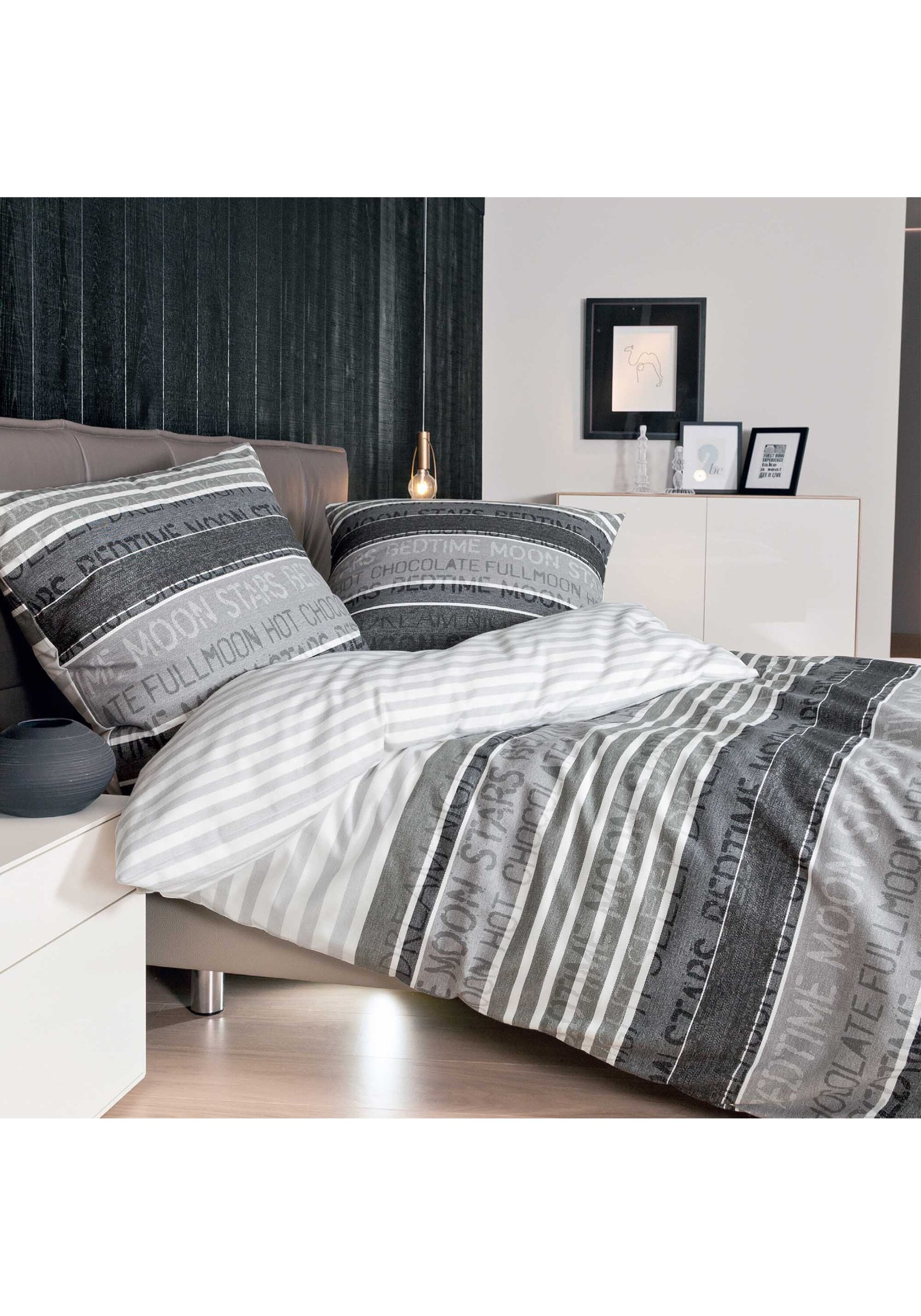 Janine Bettbezug »Bettwäsche DAVOS 1er Pack«