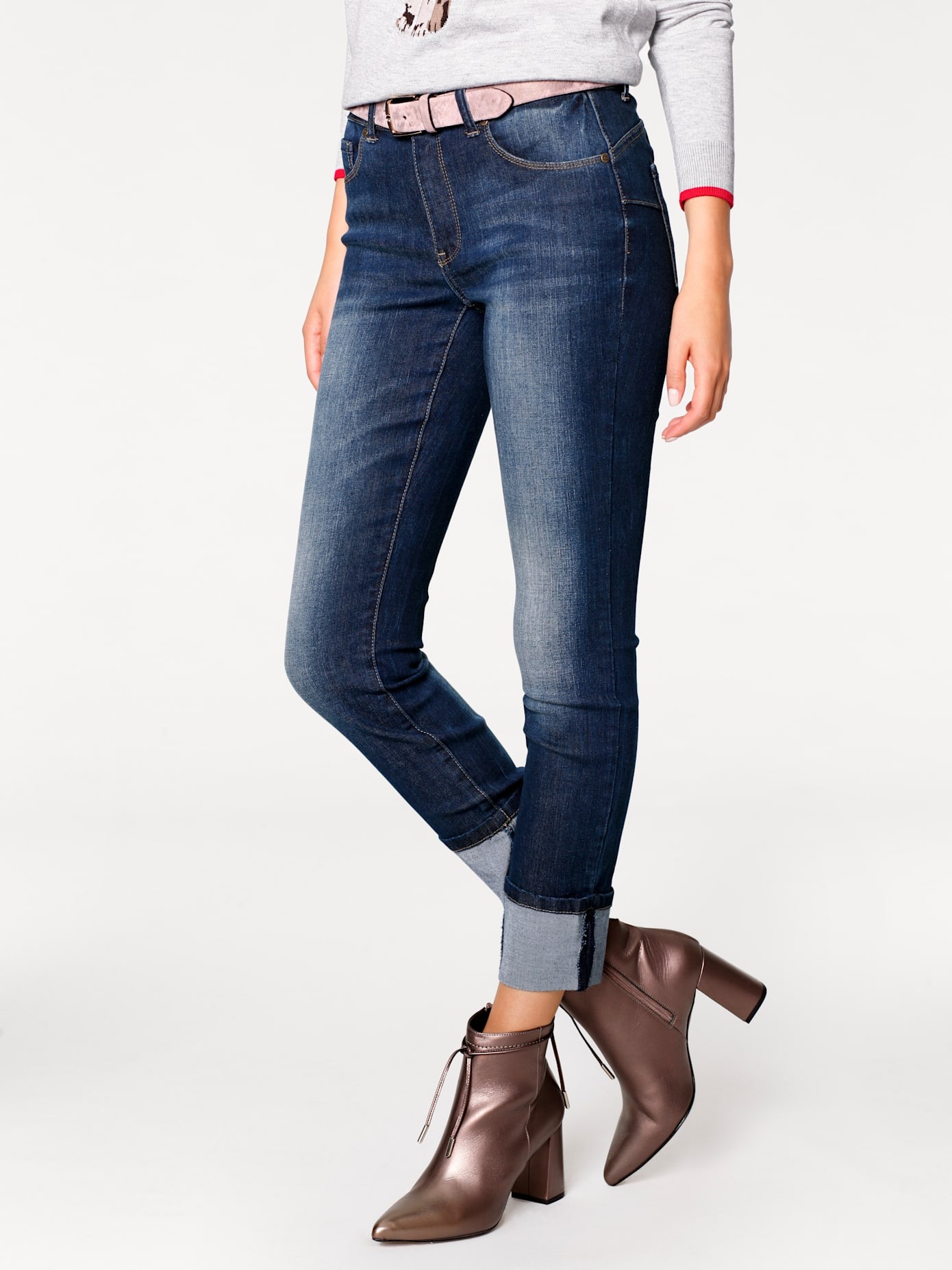 LINEA TESINI by heine 7/8-Jeans 1 Stk. günstig online kaufen