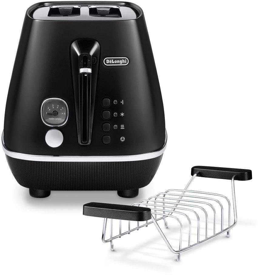 Toaster »Distinta Moments, CTIN 2103.BK – Sunset Black«, 2 kurze Schlitze, für 2...