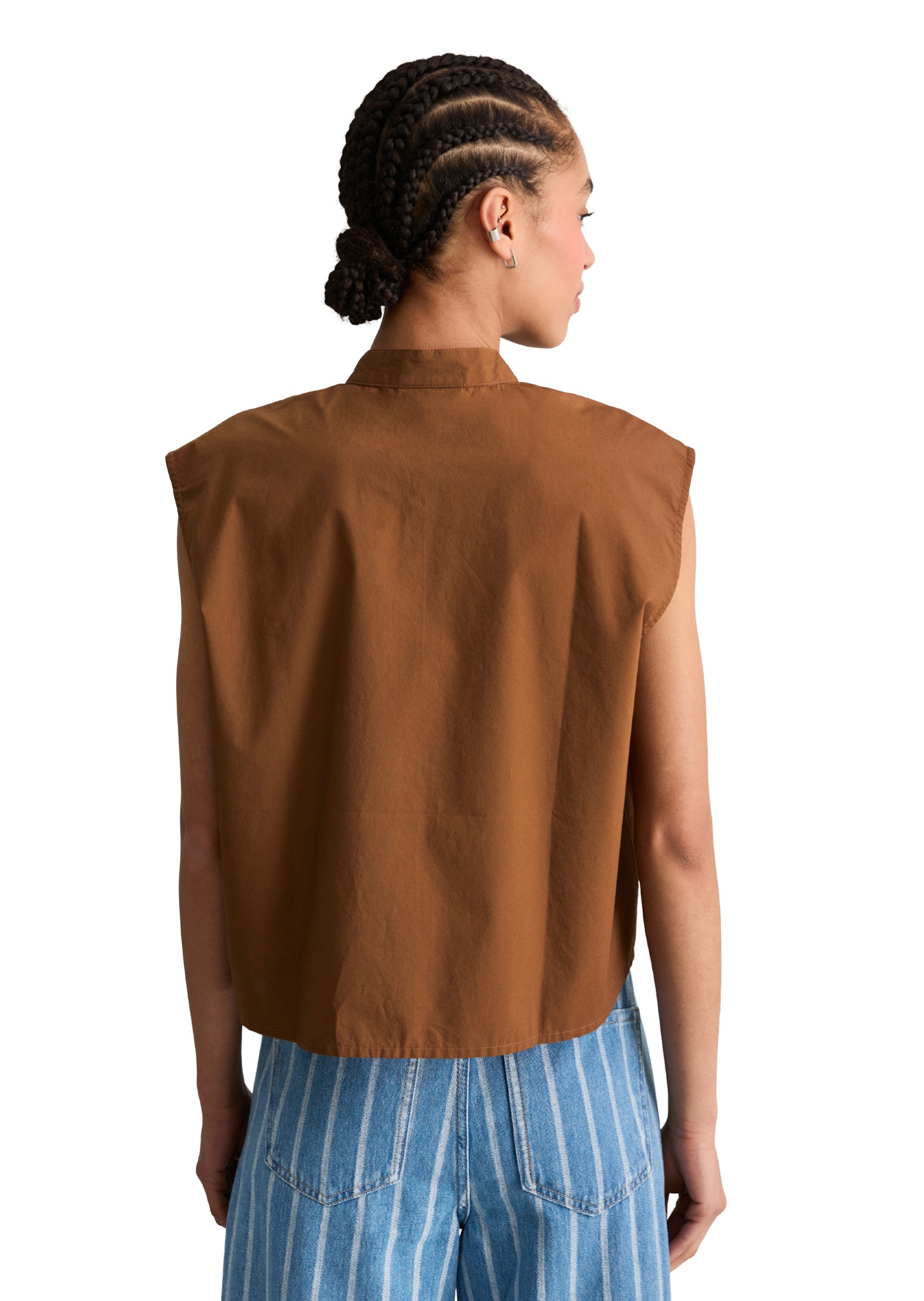 Marc O'Polo DENIM Blusentop »aus Papertouch-Popeline«