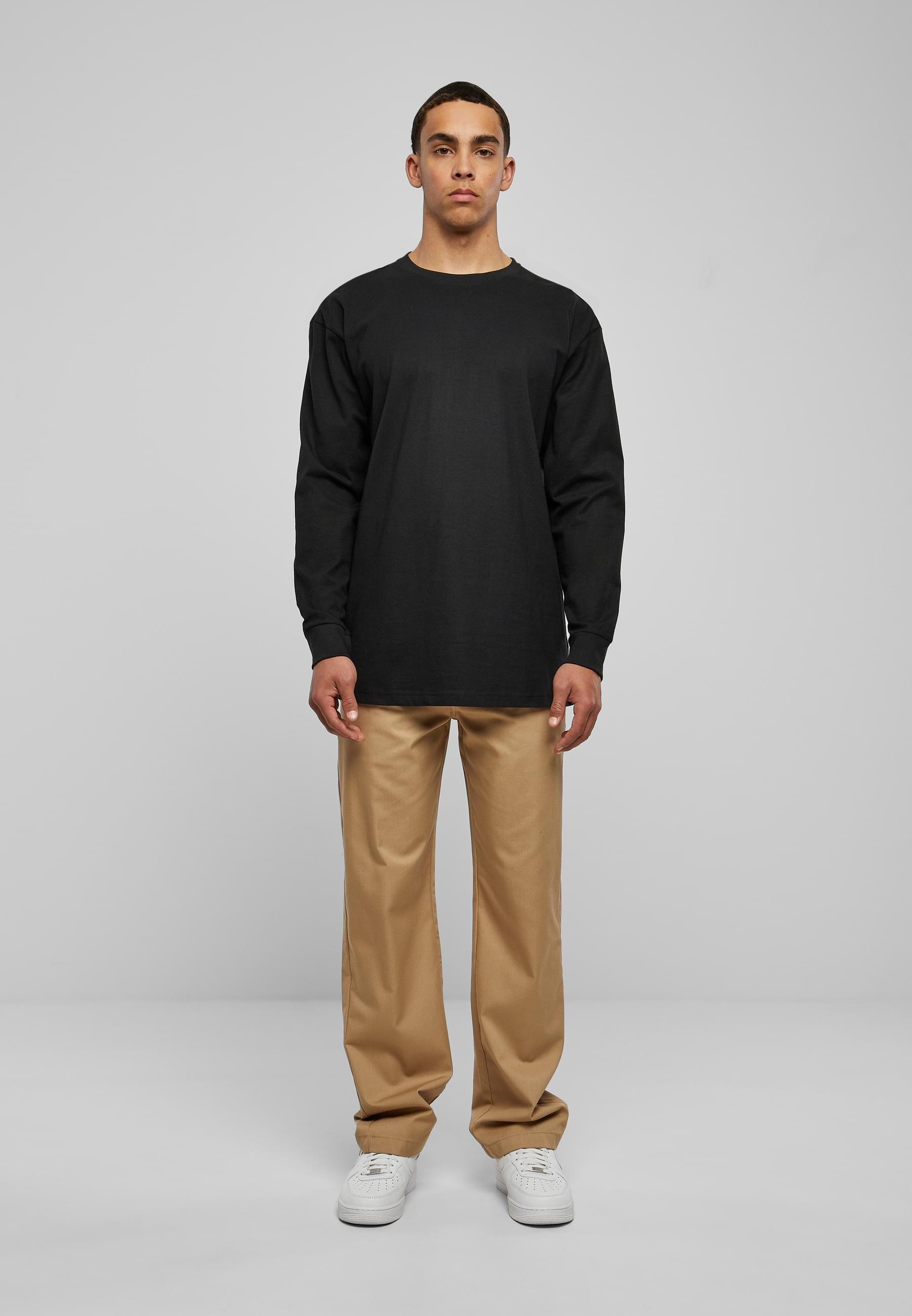 URBAN CLASSICS T-Shirt »Urban Classics Herren Boxy Heavy Longsleeve«, (1 tlg.)