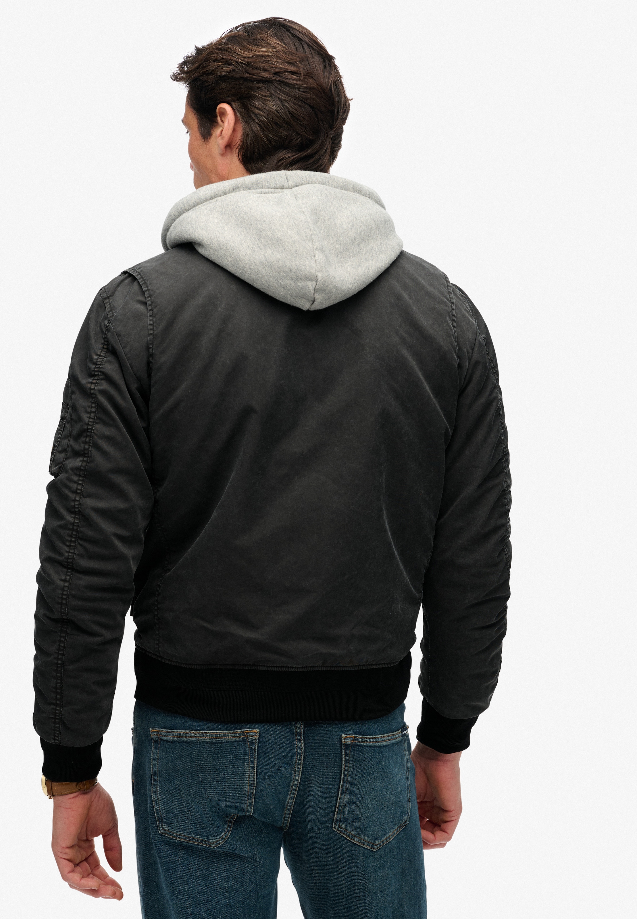 Superdry Parka »MILITARY MA1 BOMBER JACKET«, ohne Kapuze