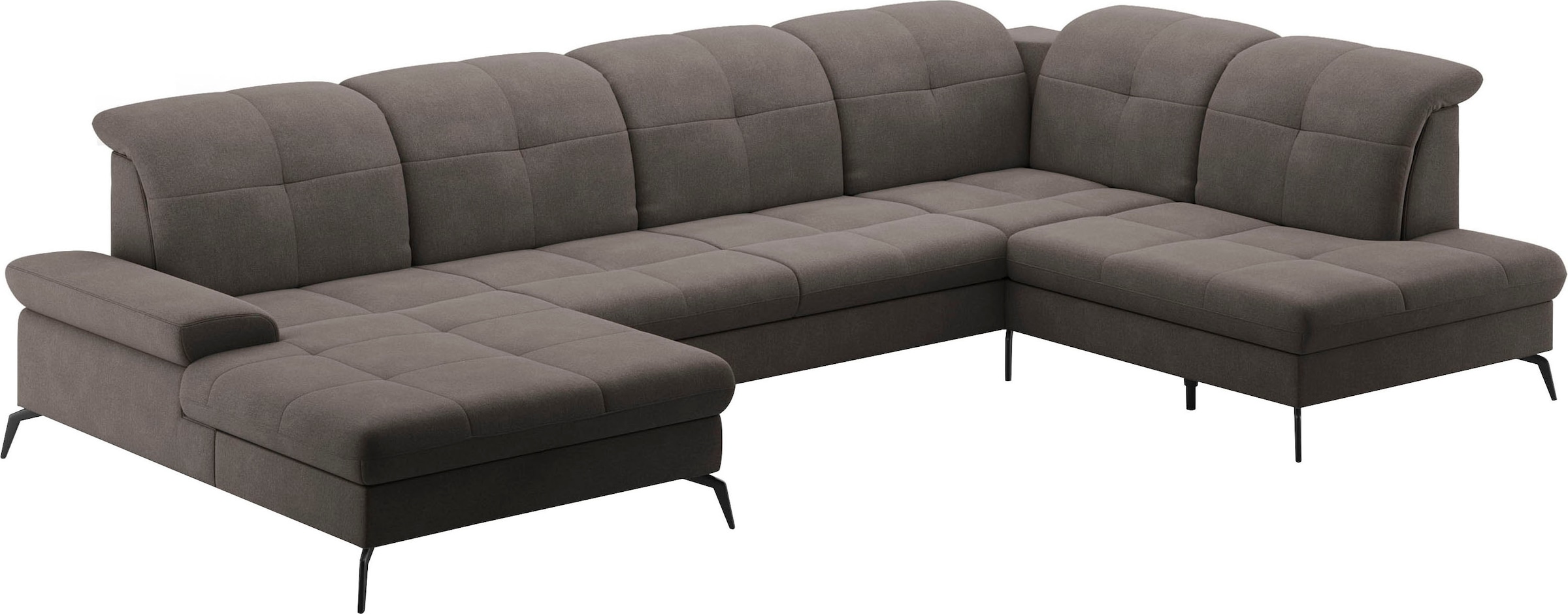 sit&more Wohnlandschaft »Amica«, inkl Sitztiefenverstellung und Armteilverstellung