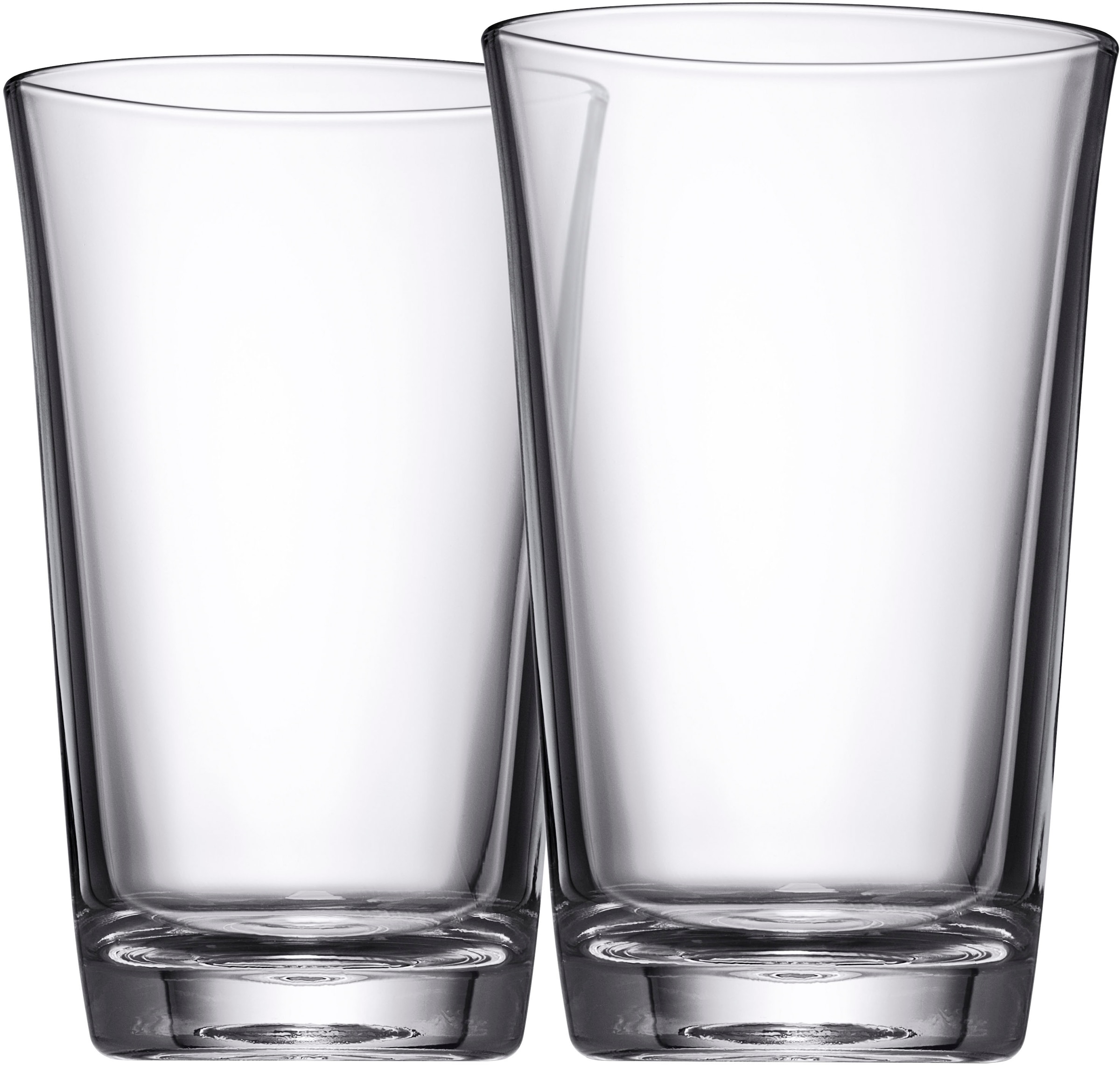 WMF Wasserkaraffe »Basic«, (Set, 3 tlg., Wasserkaraffe + 2-teiliges Trinkgläser-Set), CloseUp-Verschluss, integriertes Sieb, einfaches Befüllen