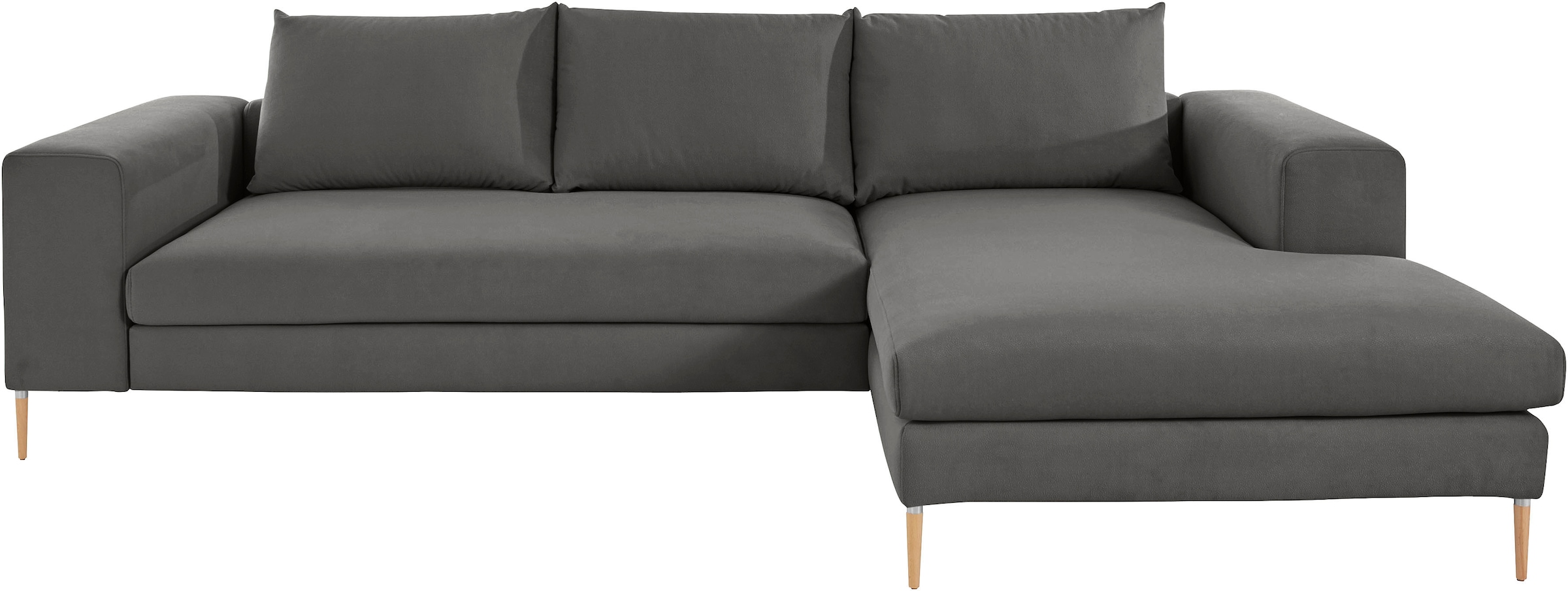 OTTO home Polsterecke "Finnja, softer, legerer Sitzkomfort, bequem, zeitloses Design, L-Form"