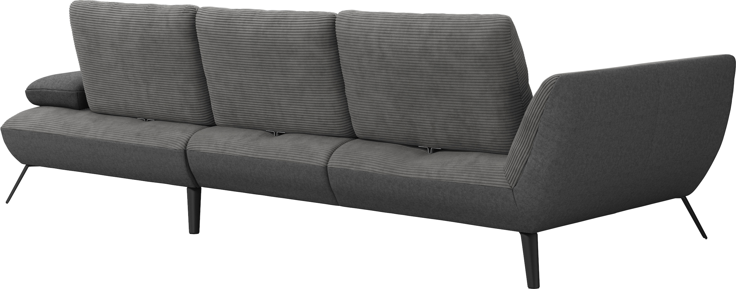 Places of Style Ecksofa »Mikado L-Form«, inkl. Sitztiefenverstellung und Armteilverstellung