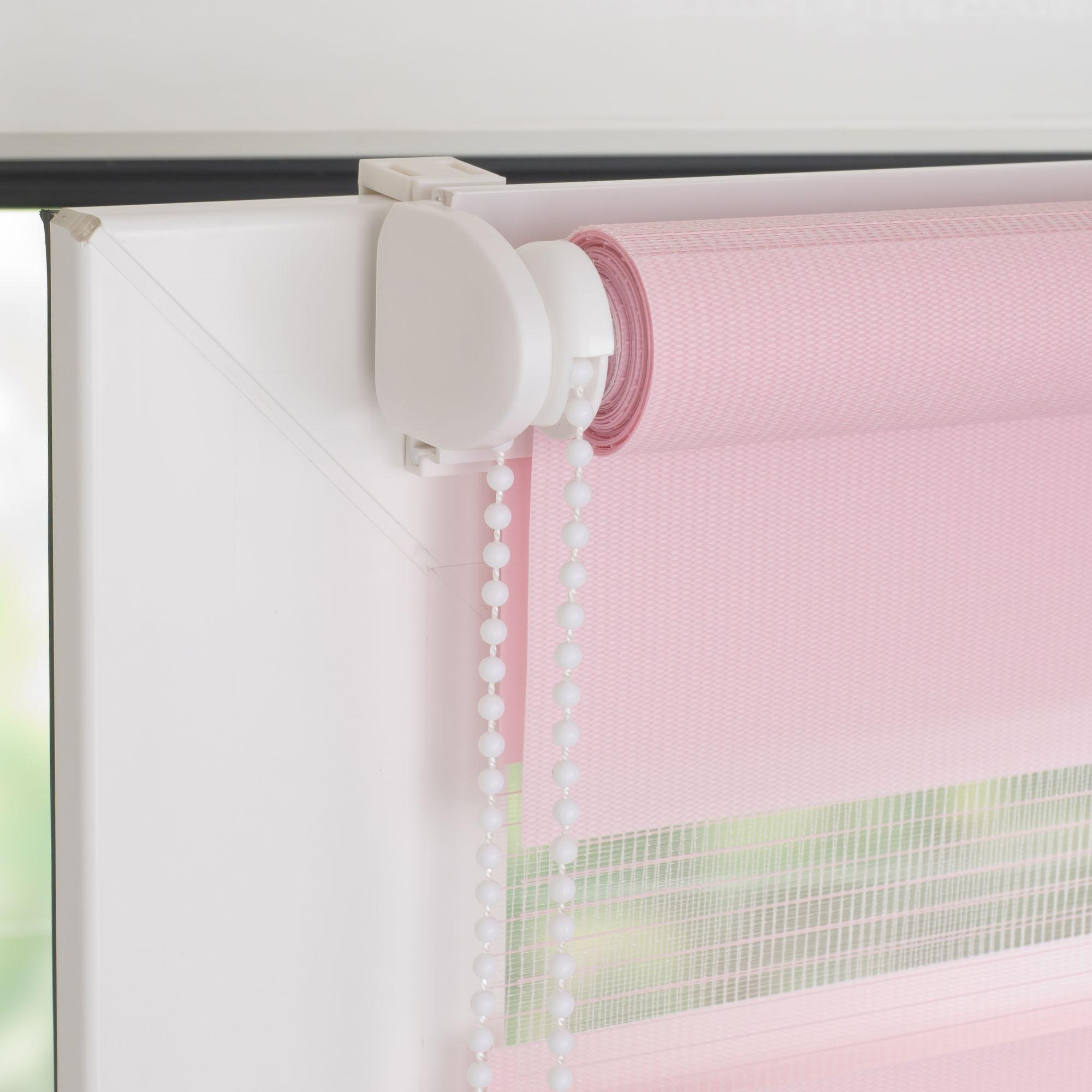 Liedeco Doppelrollo »Klemmfix-Duo-Rollo« Lichtschutz ohne Bohren 1 Stück