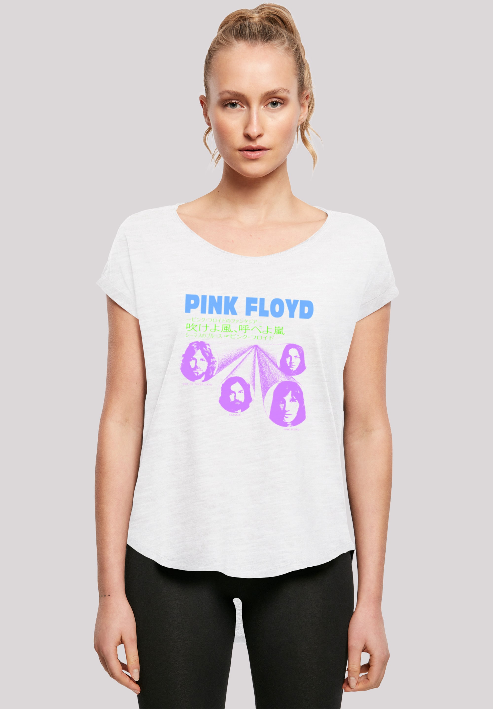 F4NT4STIC T-Shirt "Pink Floyd One Of These Days Shirt Japan", Damen,Premium günstig online kaufen