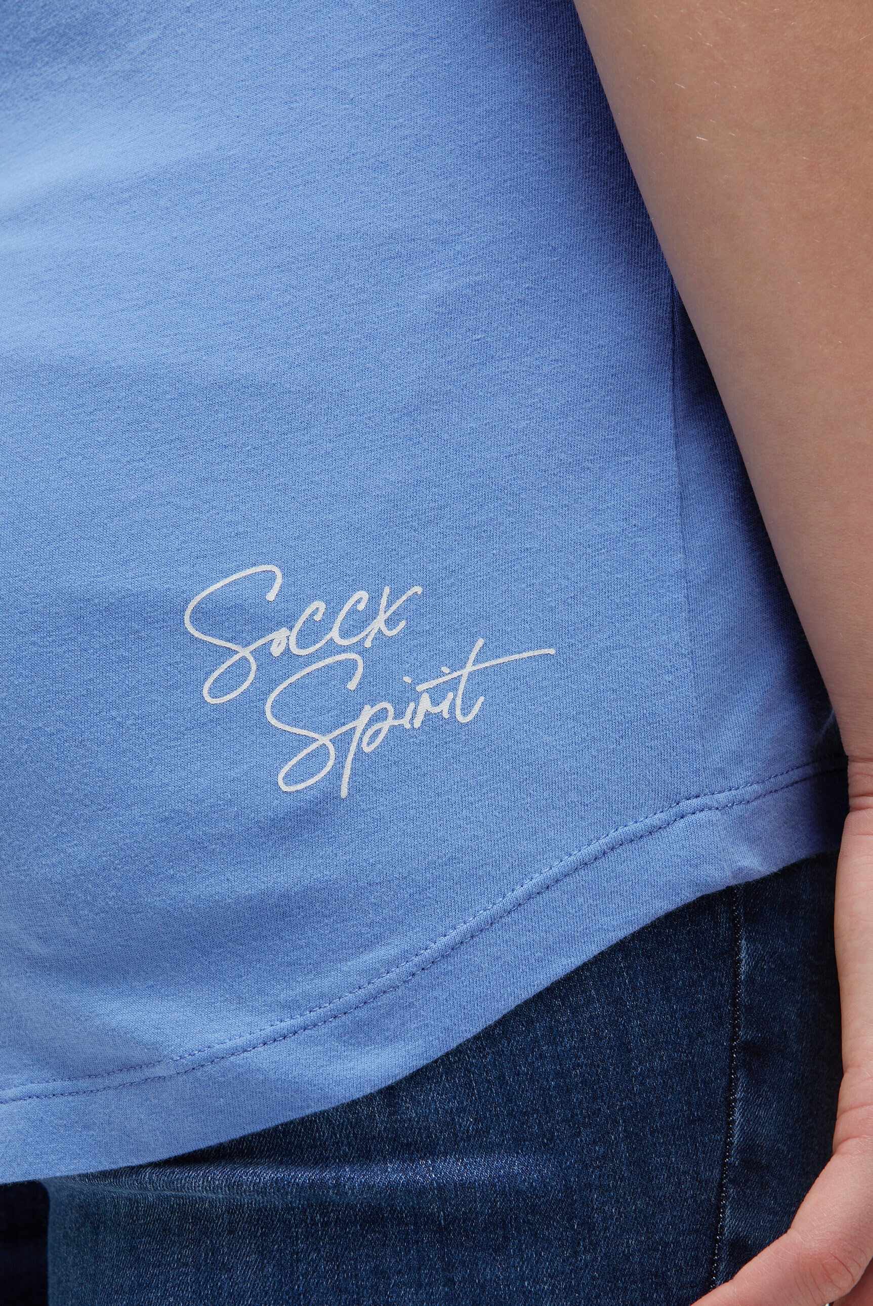 SOCCX Rundhalsshirt mit Baumwolle