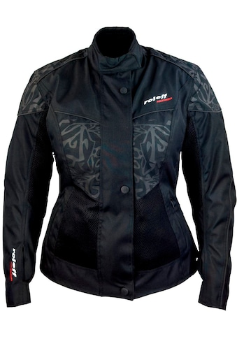 Motorradjacke »Messina Lady«, Mit Sicherheitsstreifen