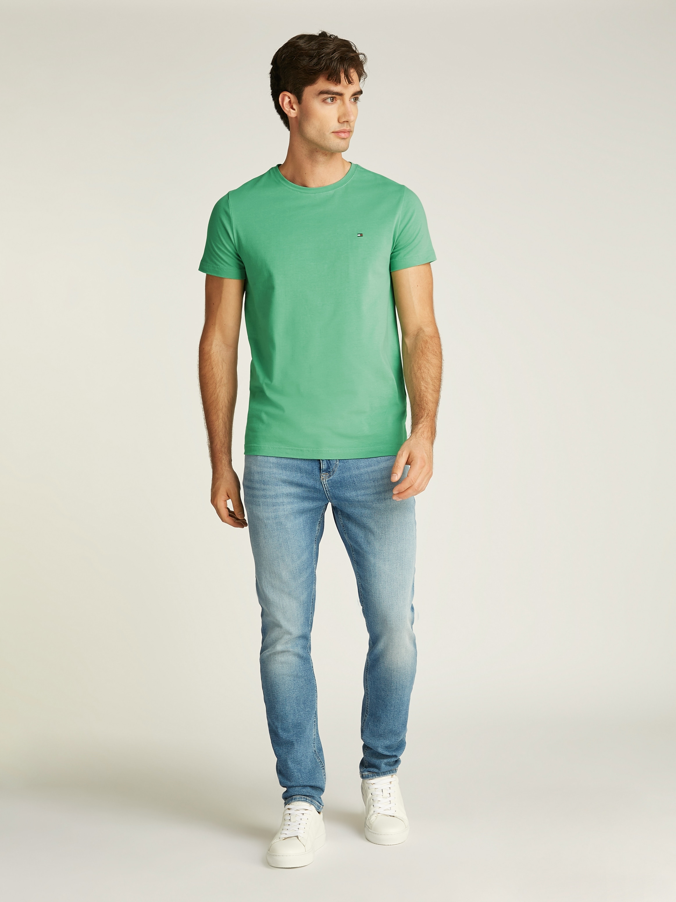 Tommy Hilfiger T-Shirt »STRETCH SLIM FIT TEE«