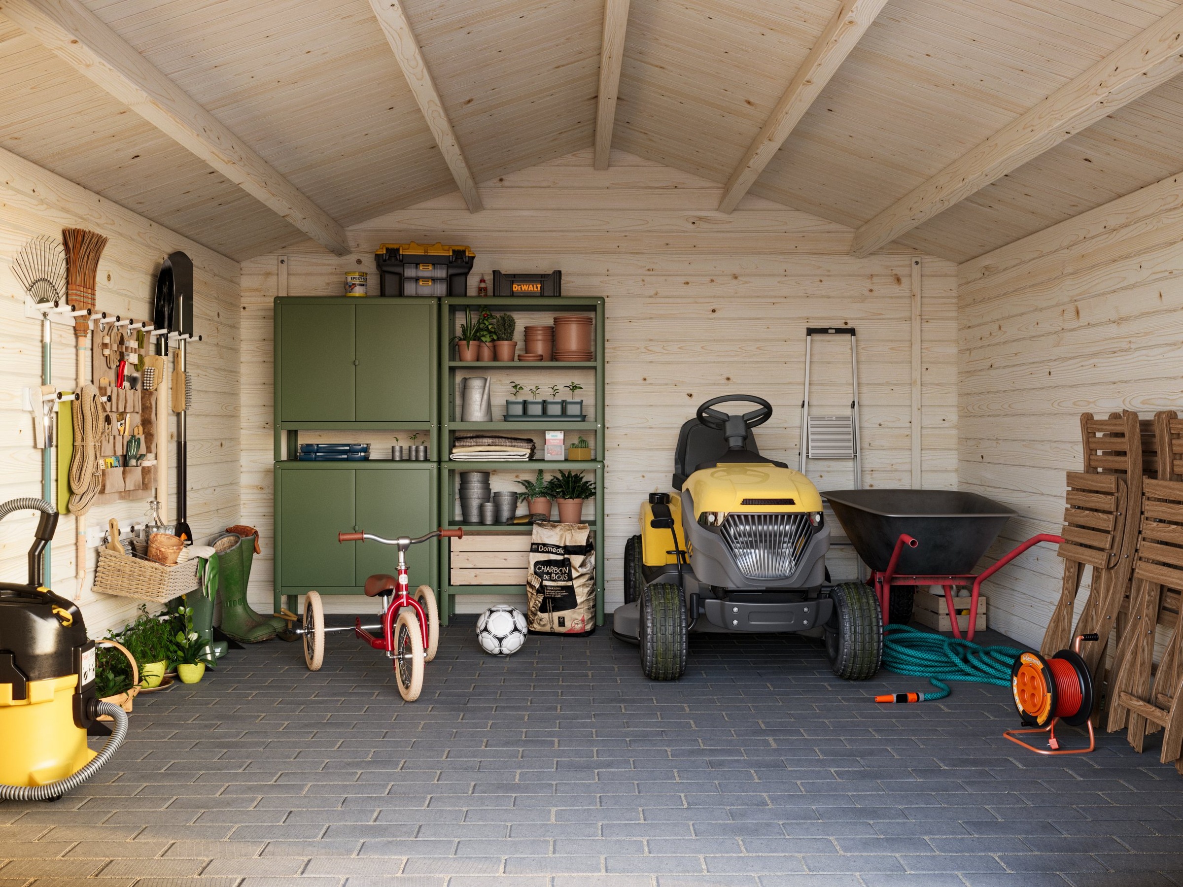 Palmako Gartenhaus »Lotta« verschiedene Farben