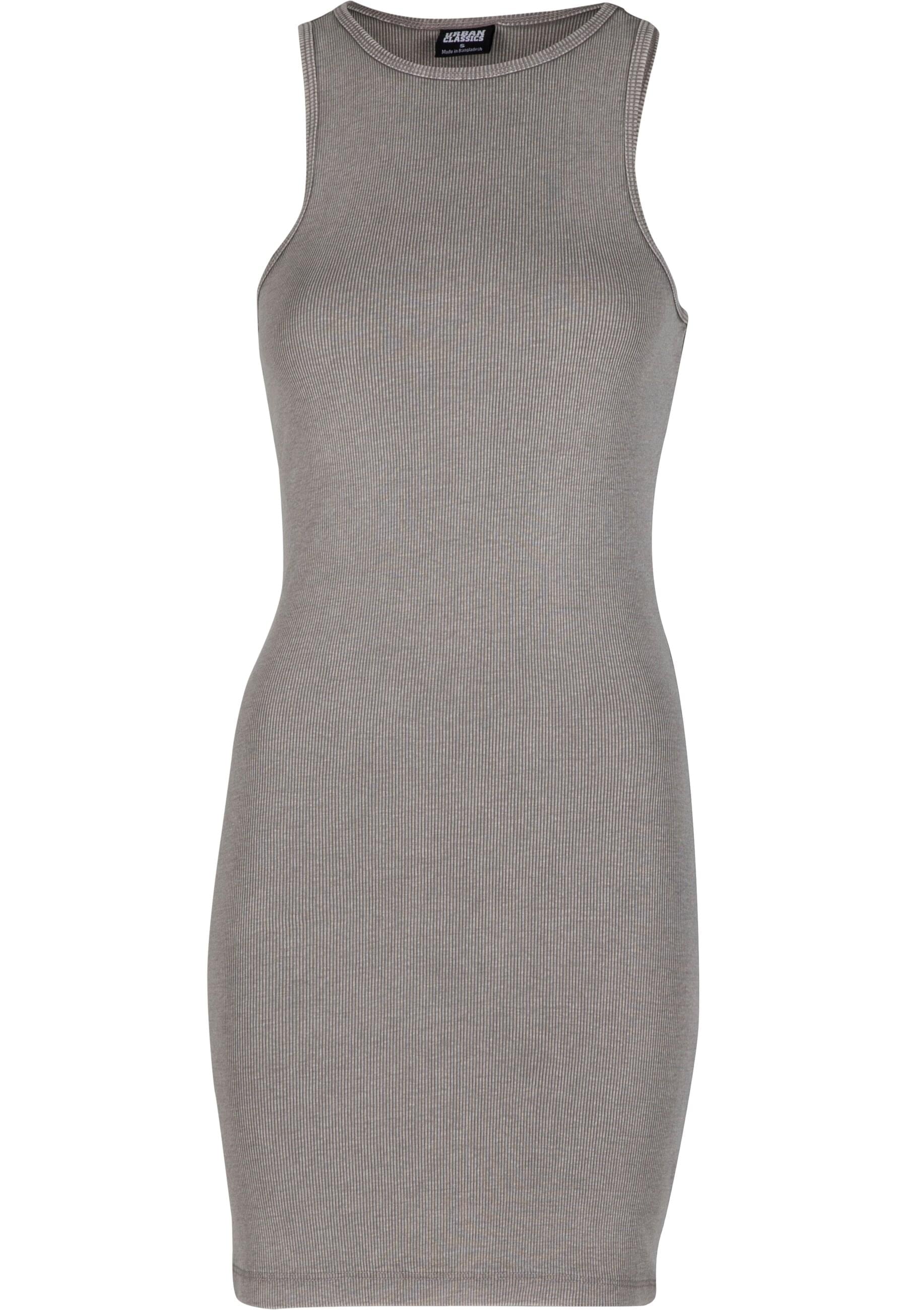 URBAN CLASSICS Shirtkleid "Urban Classics Ladies Washed Rib Jersey Dress", günstig online kaufen