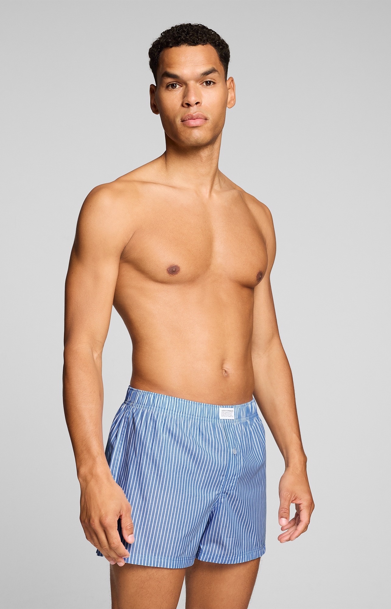 Levi's® Webboxer »LEVIS MEN WOVEN BOXER 2P« 2er Pack,  mit Eingriff, Baumwolle, weites Bein