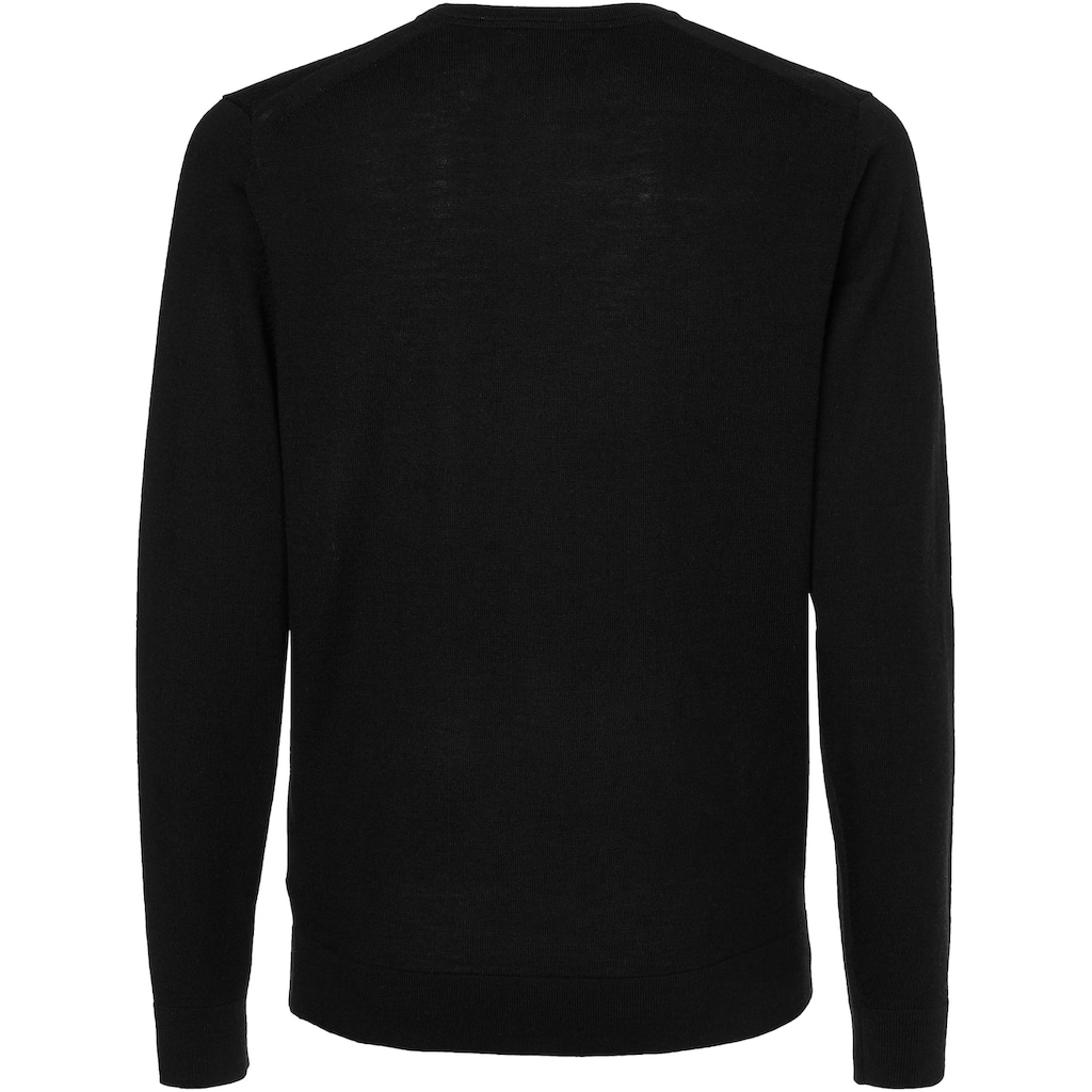 Calvin Klein Rundhalspullover »SUPERIOR WOOL CREW NECK SWEATER«