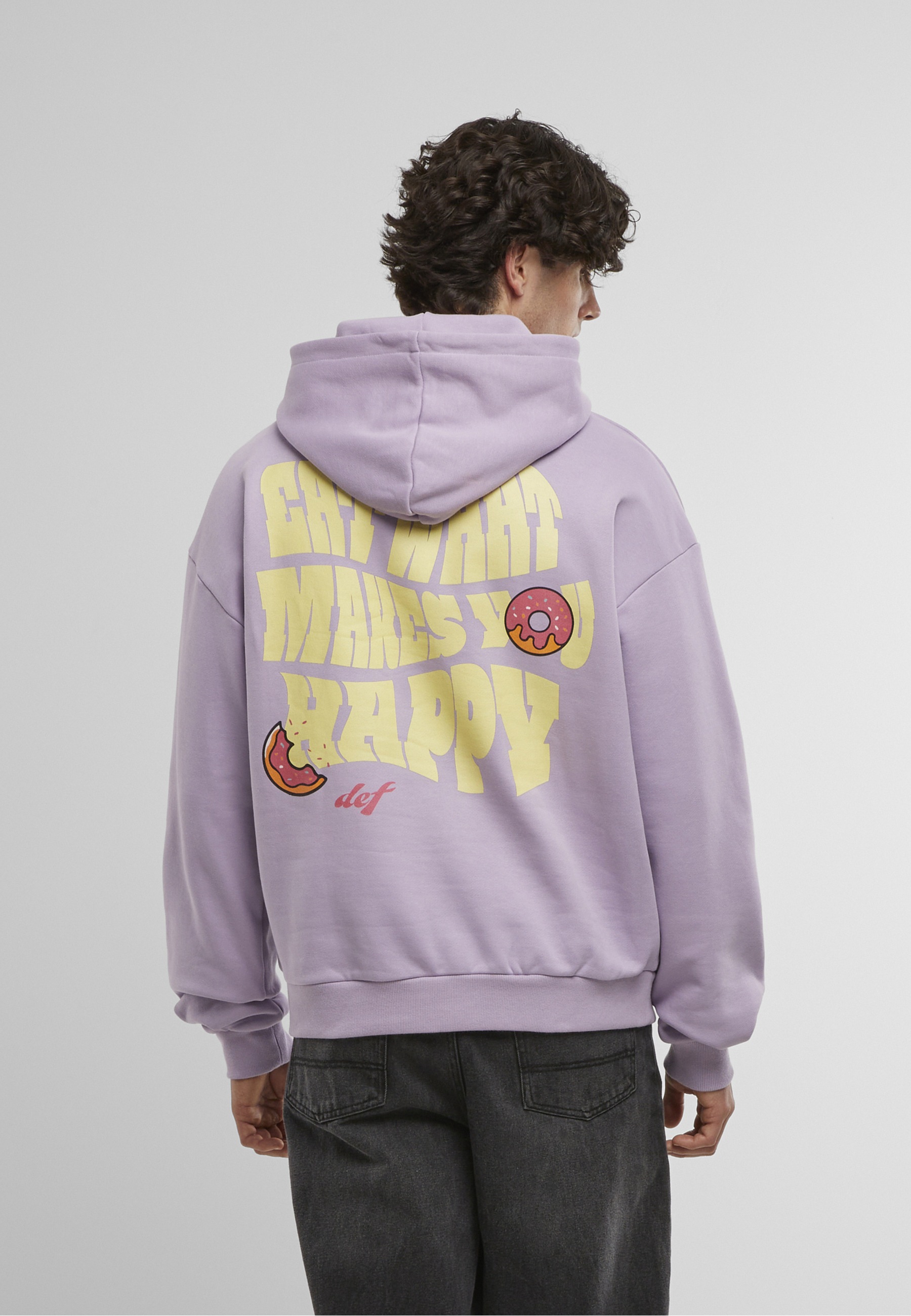 DEF Kapuzensweatshirt »DEF DEF HAPPY Hoody«, 1 Stk.
