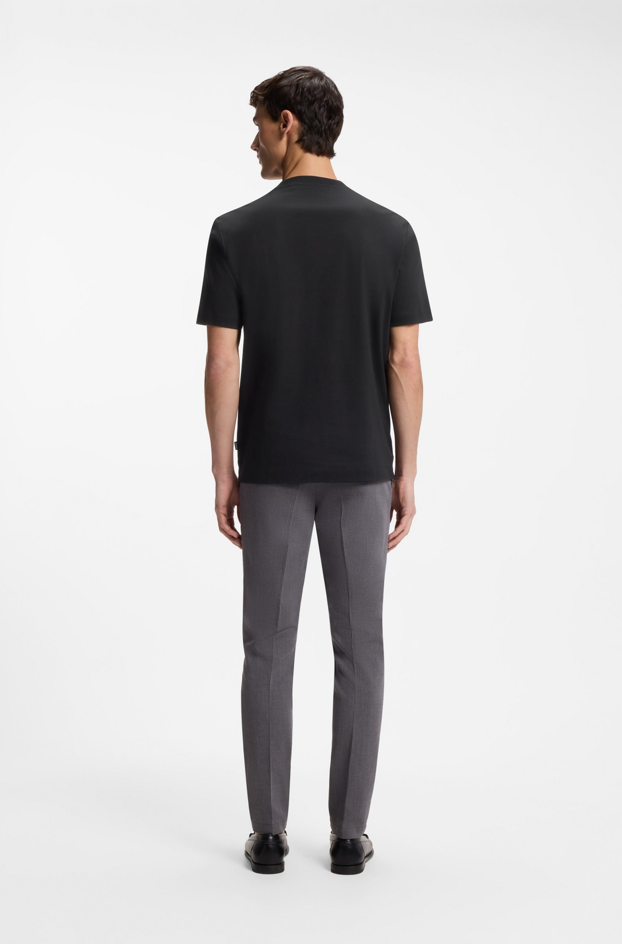 BOSS T-Shirt »C-Taut« Regular Fit, reine Baumwolle, BOSS-Logo