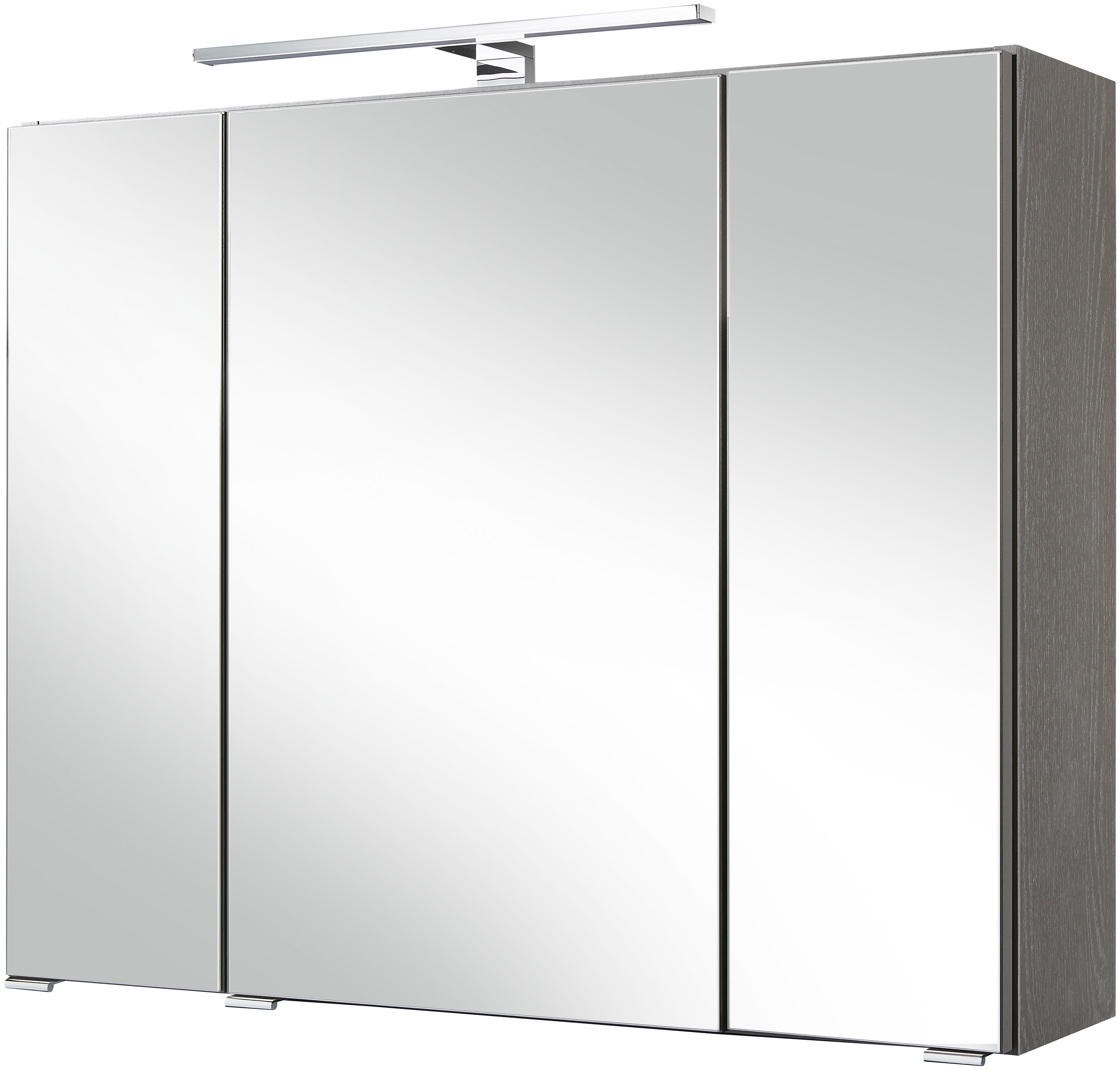welltime Spiegelschrank "Malibu" Breite 80 cm, mit Spiegeltüren und Türendämpfern