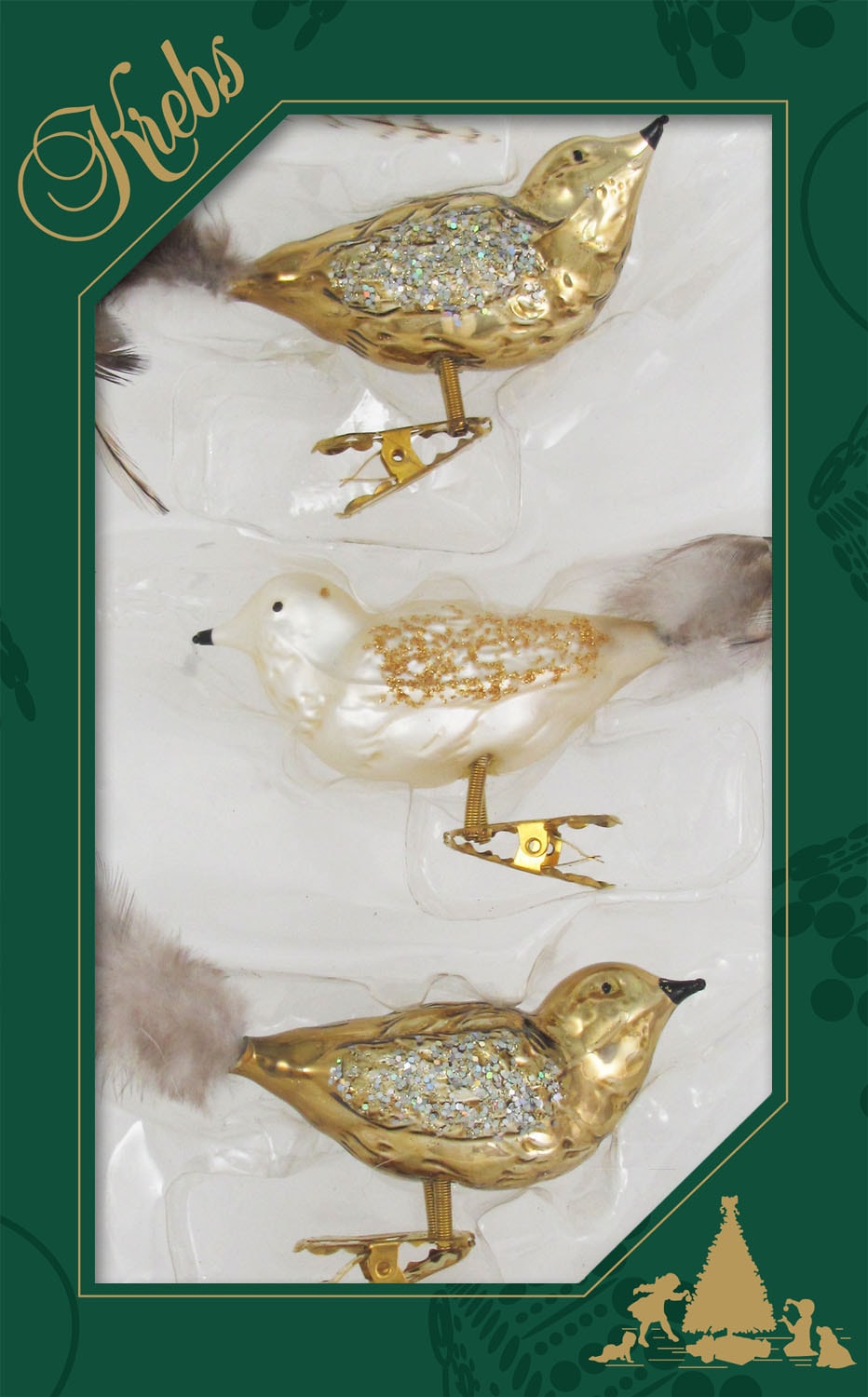 Krebs Glas Lauscha Weihnachtsbaumklammer "CBK20857, Weihnachtsdeko, Christb günstig online kaufen