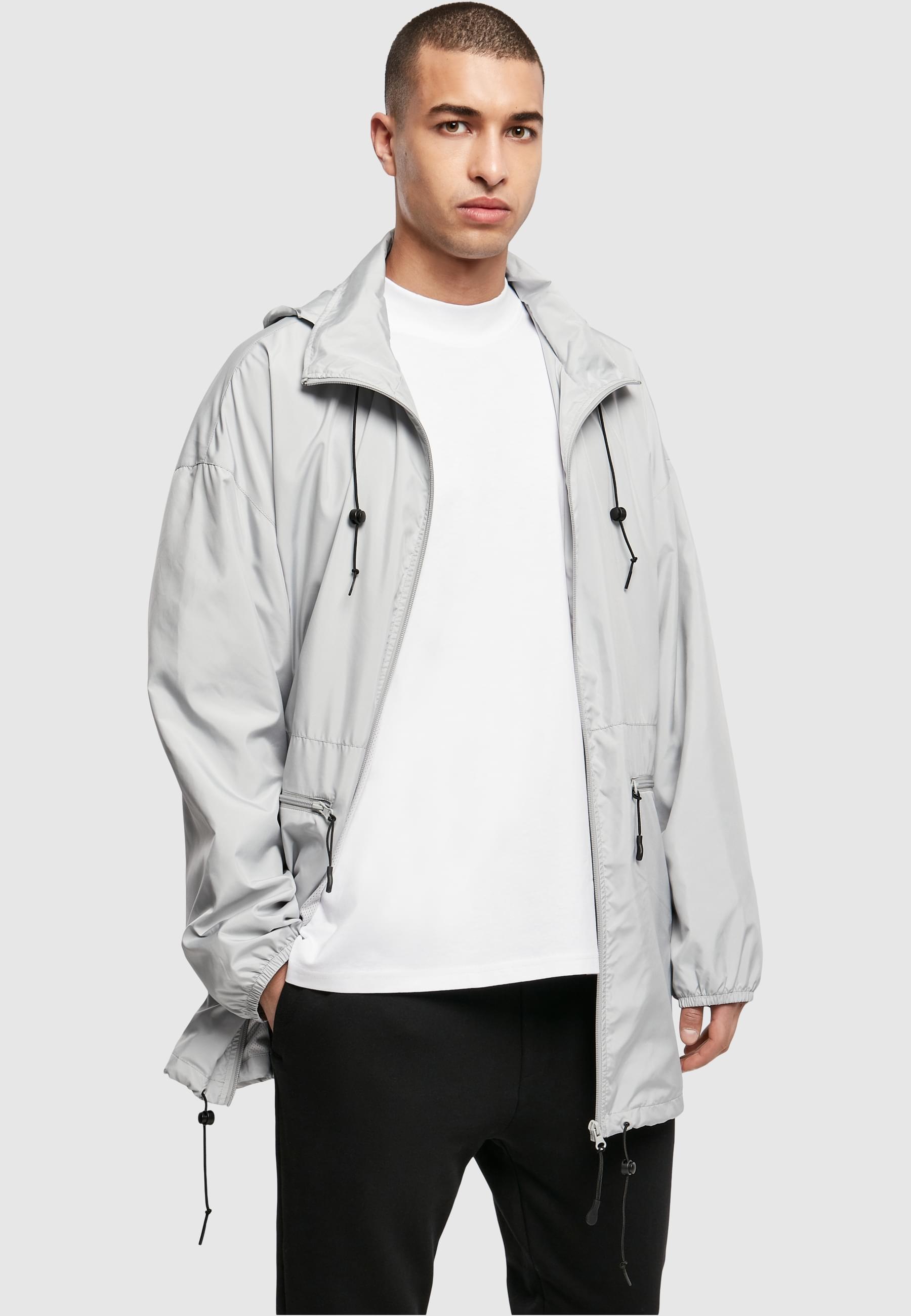 URBAN CLASSICS Allwetterjacke »Urban Classics Herren Oversized Track Jacket«, (1 St.), ohne Kapuze