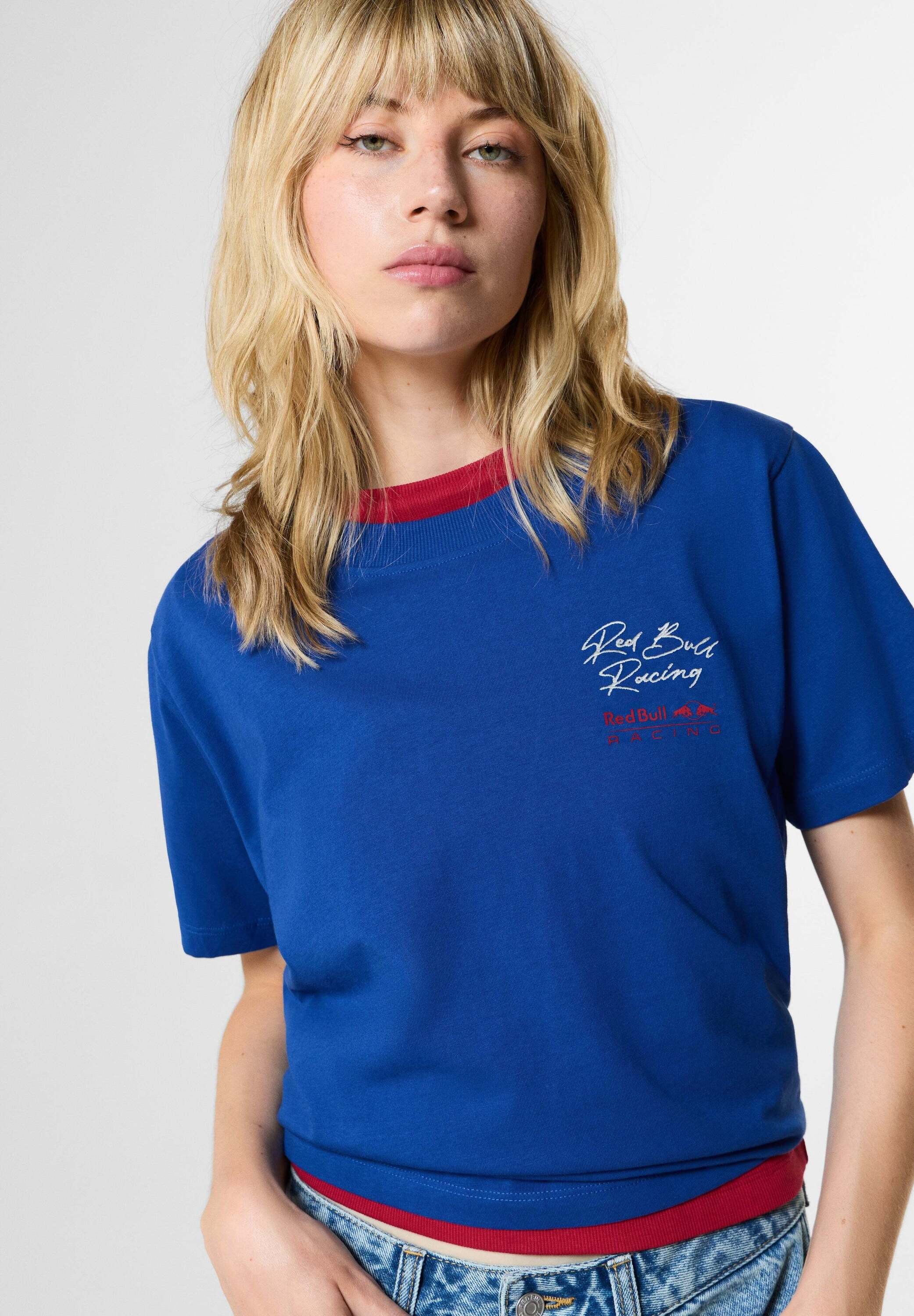 Red Bull Racing x Pepe Print-Shirt »bedrucktes T-Shirt W DRIVING TEE«