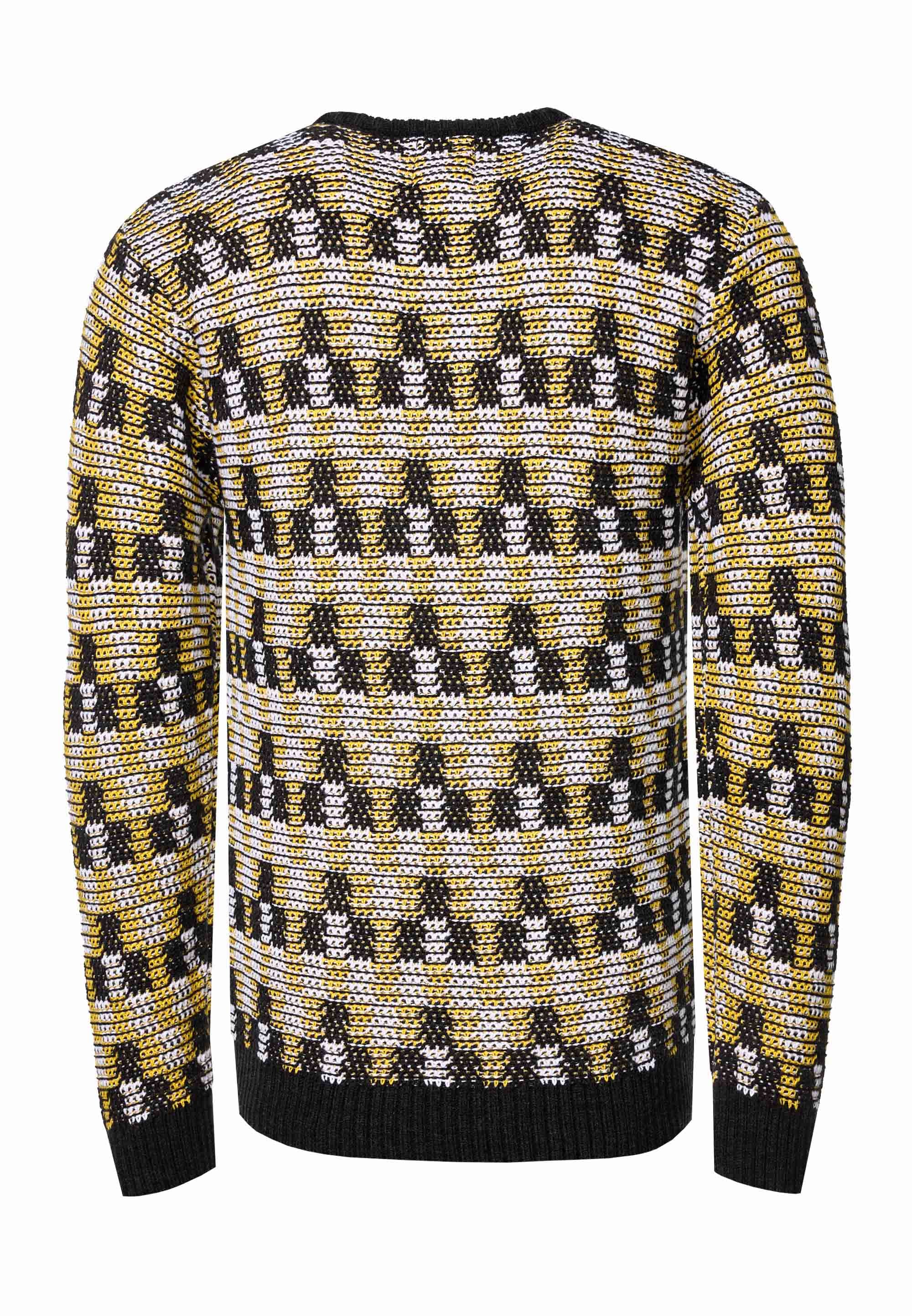 Rusty Neal Strickpullover, mit schöner Musterung