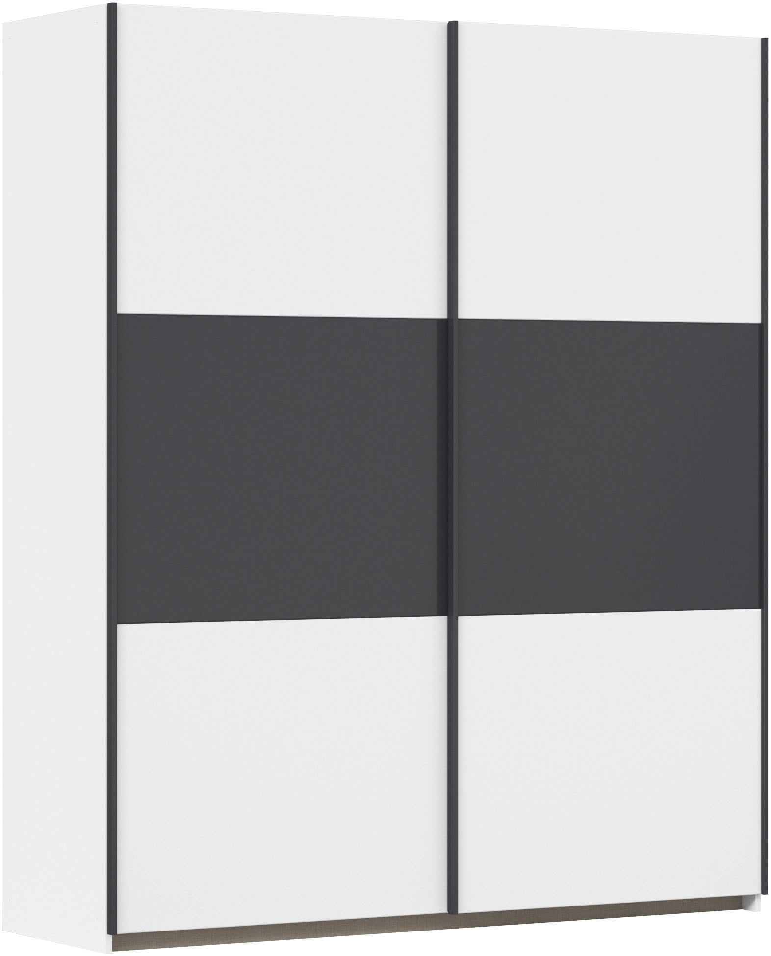 rauch 1100000002199 "Kleiderschrank Schrank Garderobe Garderobenschrank Wäscheschrank NEO" 3 verschiedene Ausstattungen BASIC/CLASSIC/PREMIUM (inkl. SOFT-CLOSE), mit großzügigem Stauraum und vielfältigen Farbkombinationen