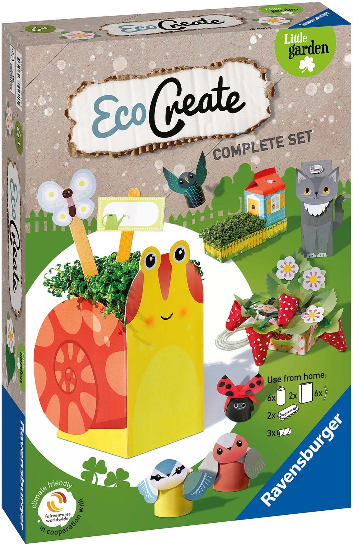 Ravensburger Kreativset »Eco Create, Midi Little Garden«, Made in Europe