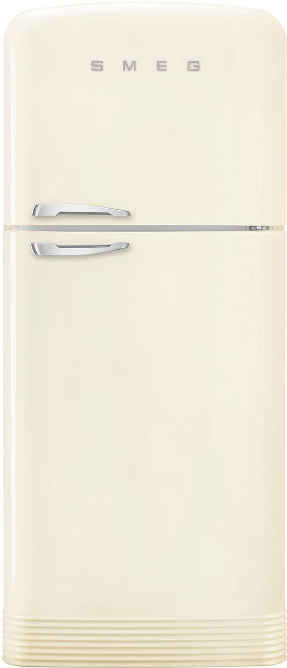 Smeg Right Hand Hinge FAB50RCR5 80/20 Frost Free Fridge Freezer - Cream - E Rated