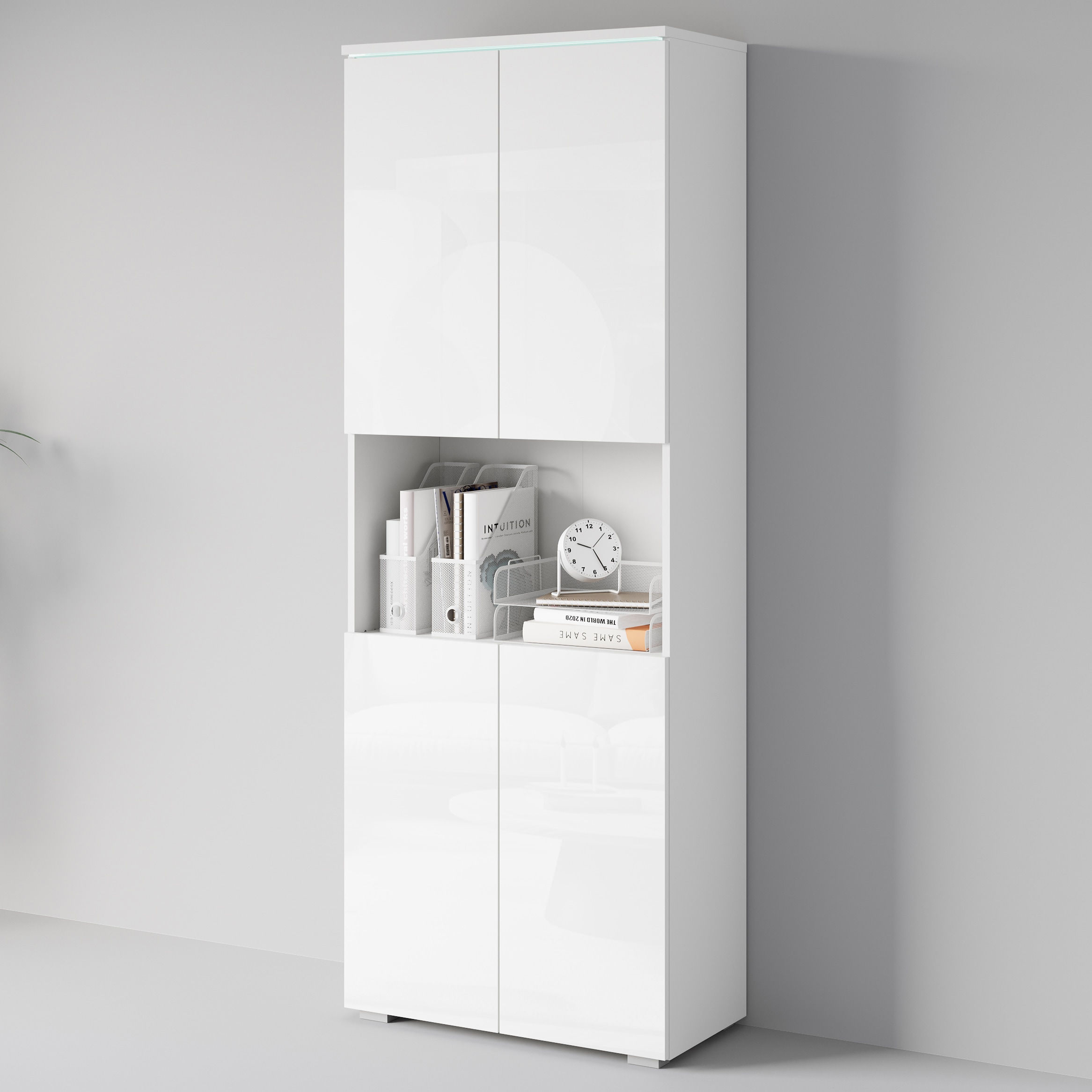 INOSIGN Aktenschrank "Vera, Mehrzweckschrank mit LED-Beleuchtung" Praktisch günstig online kaufen