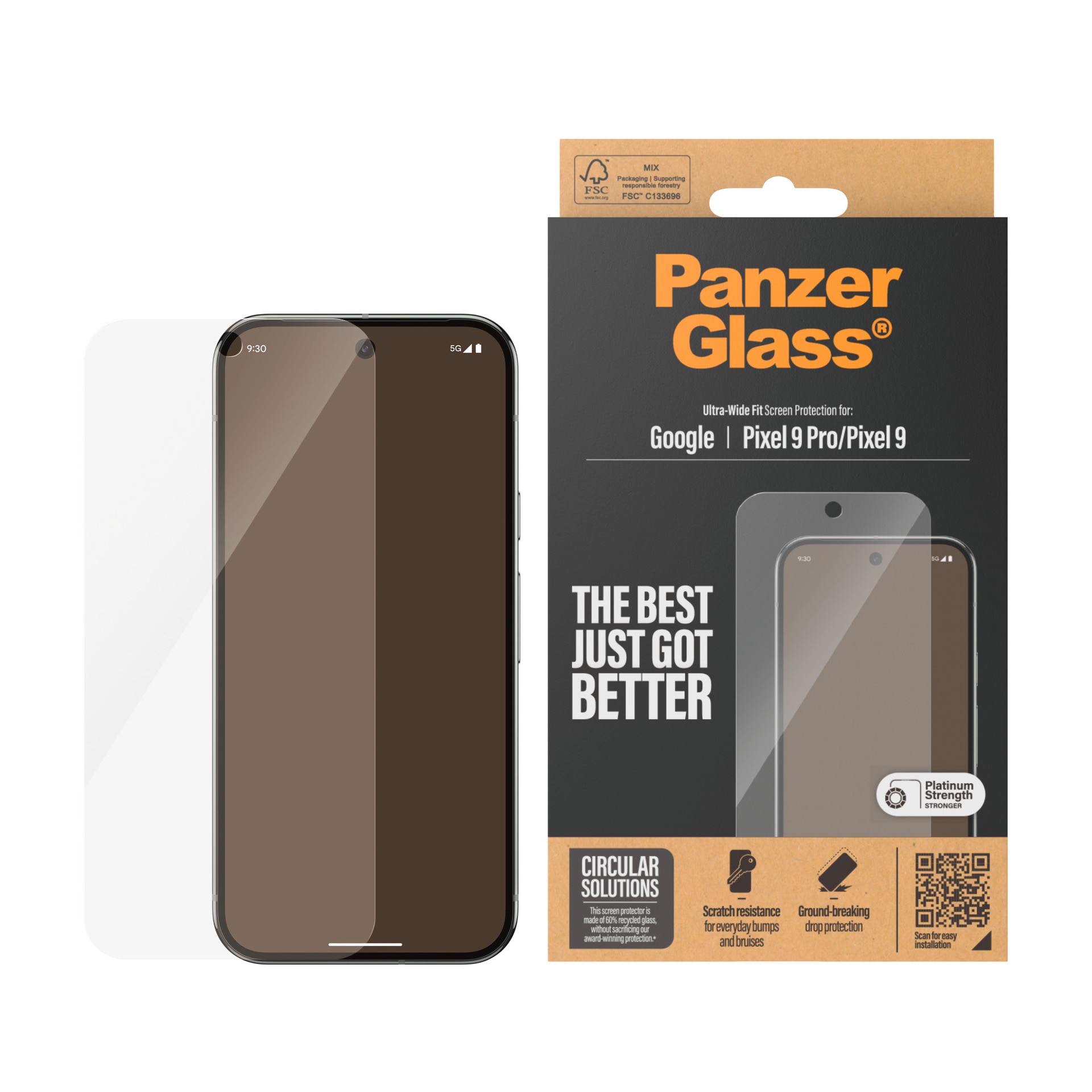 SAFE by PanzerGlass Displayschutzglas »Ultra-Wide Fit Scre...