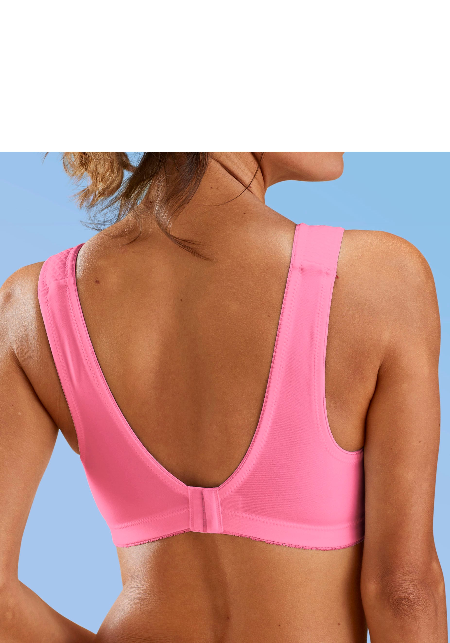 H.I.S Sport-BH, ohne Bügel aus schnell trocknendem COOLMAX®-Material