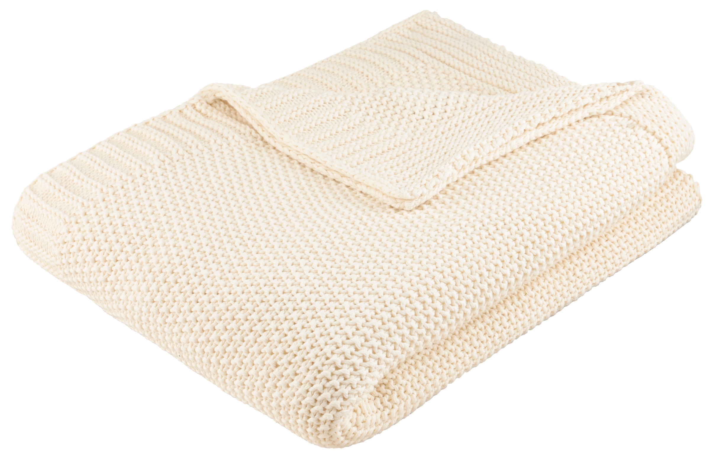 OTTO home Wohndecke "Phelon" 100% Baumwolle, Trendiges Strickmuster, 130 × günstig online kaufen