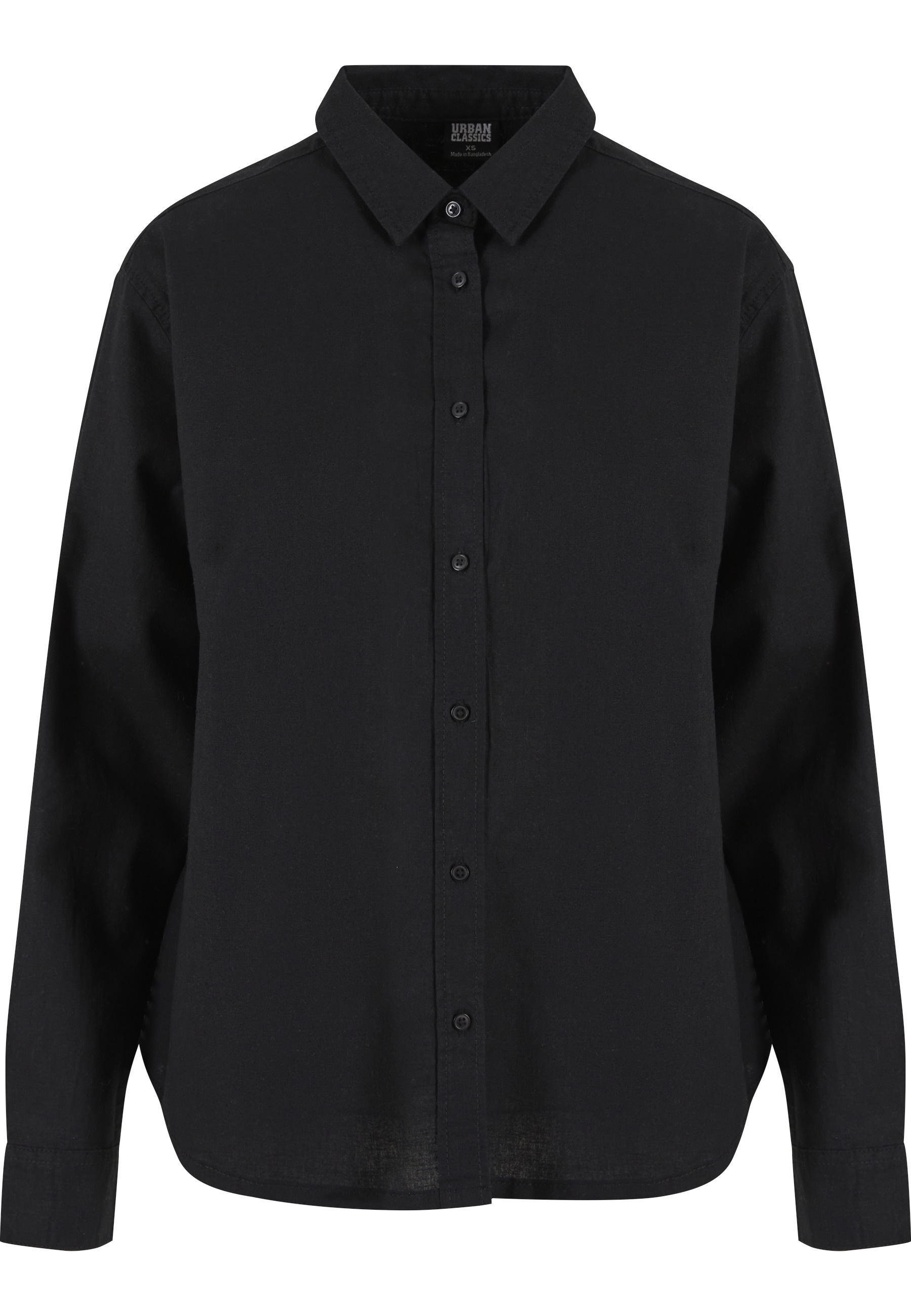 URBAN CLASSICS "Urban Classics Damen Ladies Linen Mixed Oversized Shirt"