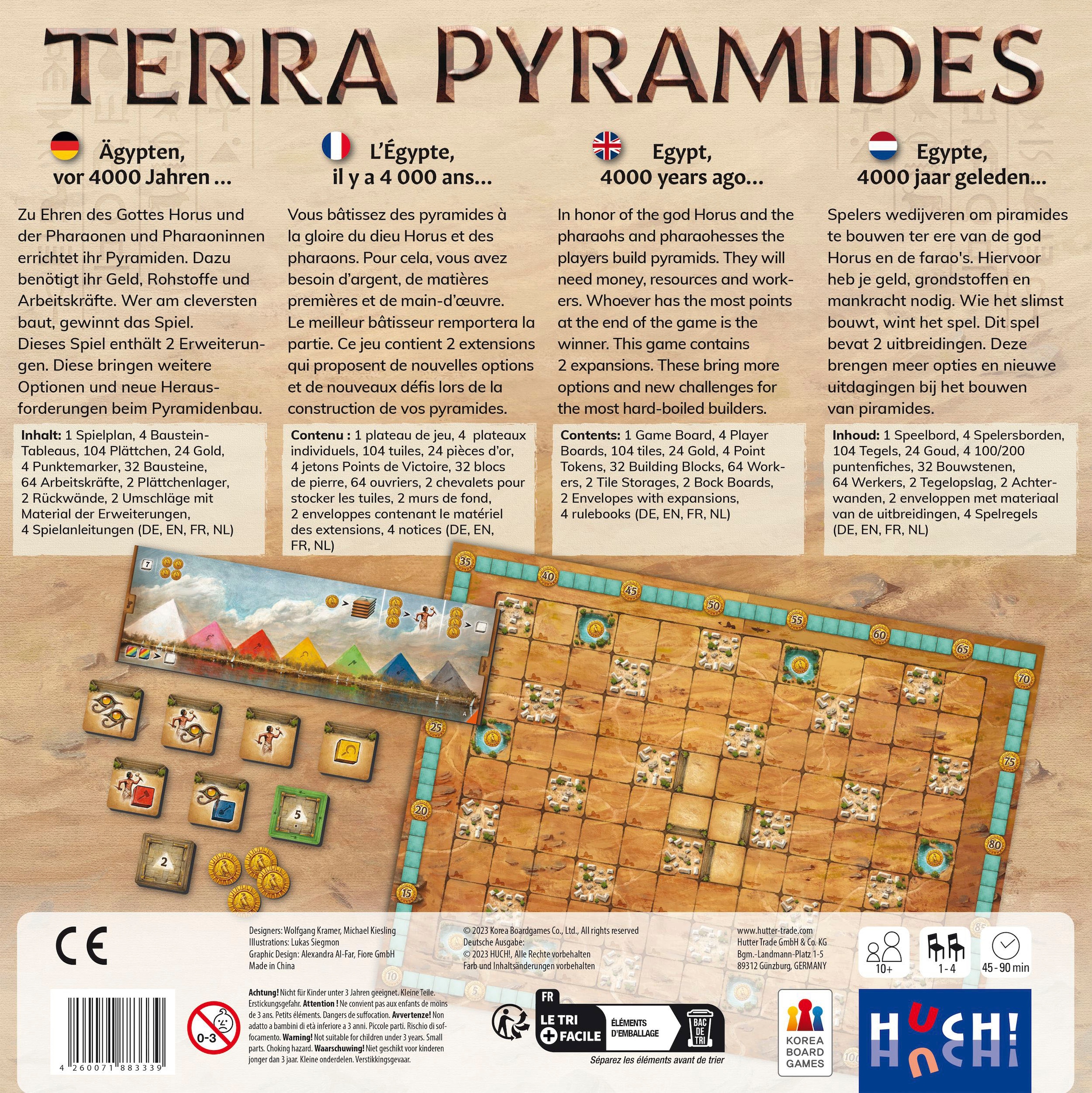 HUCH! Spiel »Terra Pyramids«