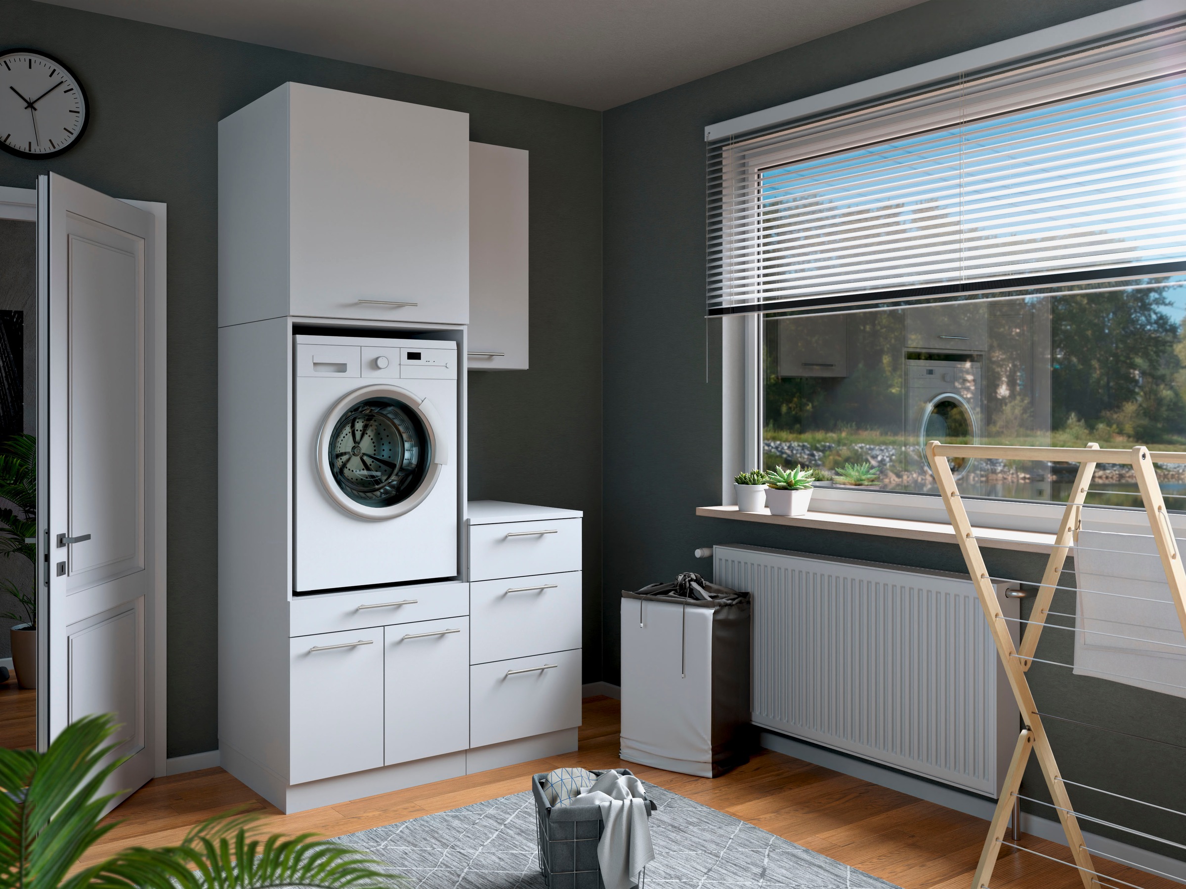 Laundreezy Mehrzweckschrank-Set "Laundreezy, 4-tlg. Mehrzweckschrank-Set B/ günstig online kaufen