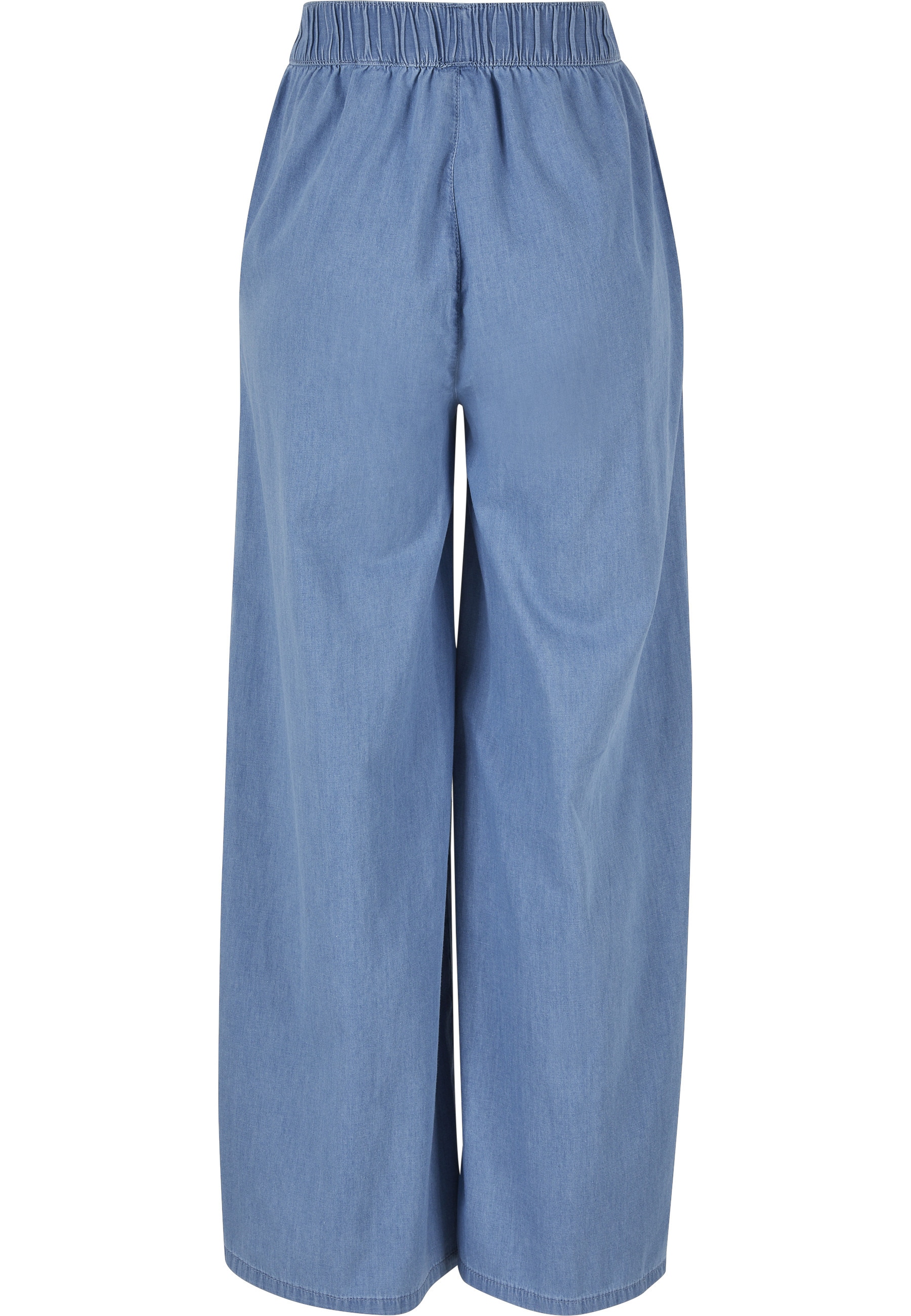 URBAN CLASSICS Bequeme Jeans »Urban Classics Damen Ladies Light Denim Wide Leg Pants« 1 Stk.