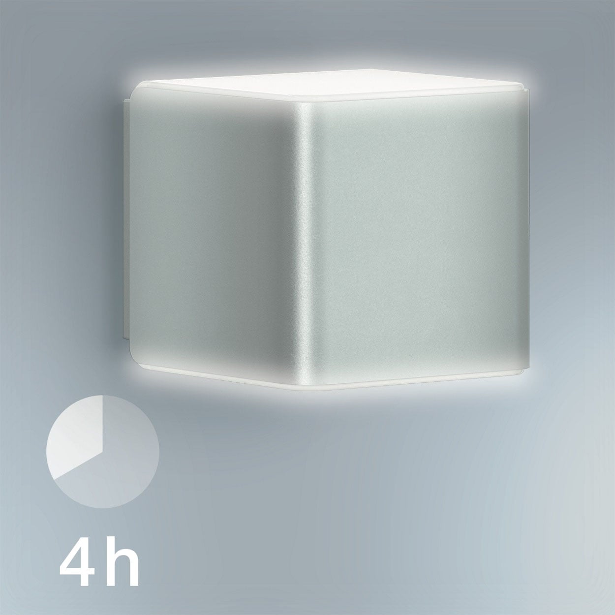 steinel LED Außen-Wandleuchte »L 840 SC SI«, 2 flammig-flammig, 160° Bewegungsmelder, Warmweiß, Smart Home,Bluetooth,App-Steuerung